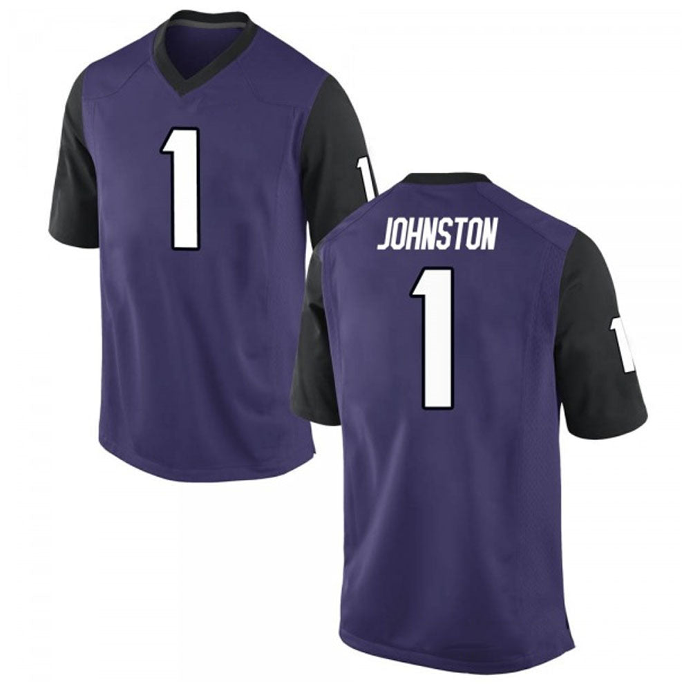 Quentin Johnston TCU 1 Jersey