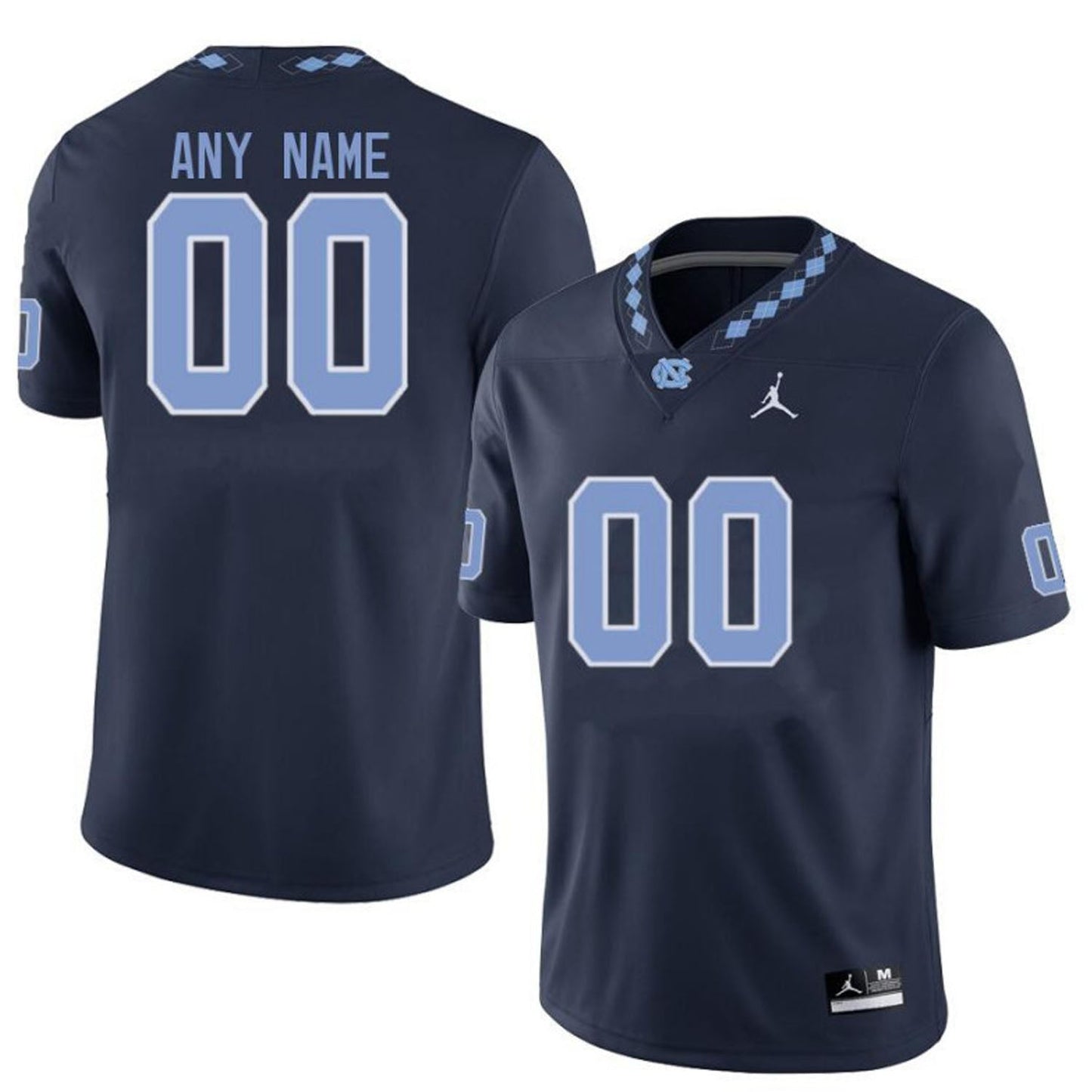 NCAAF UNC Tar Heels Custom Jersey