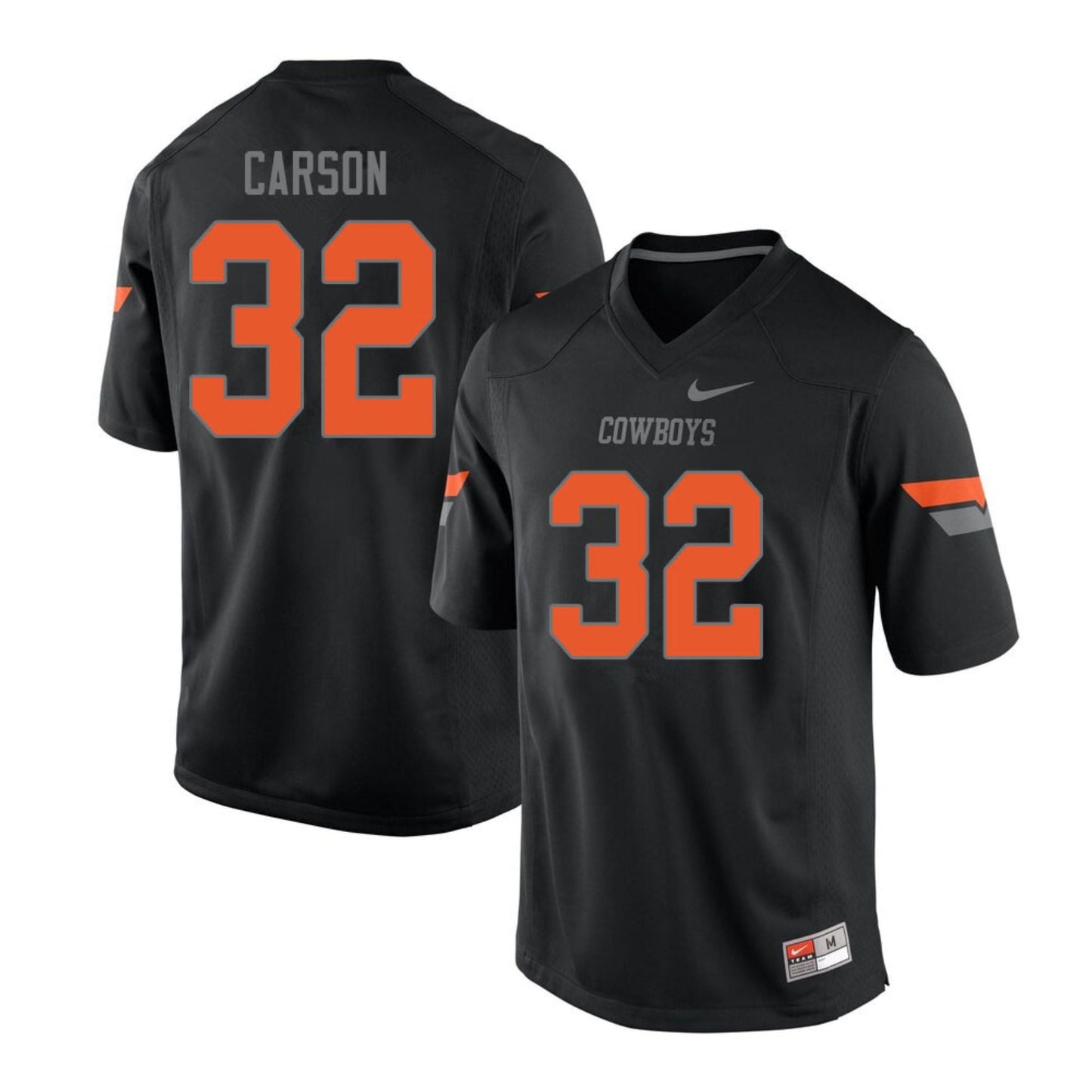 Chris Carson Oklahoma State Cowboys 32 Jersey