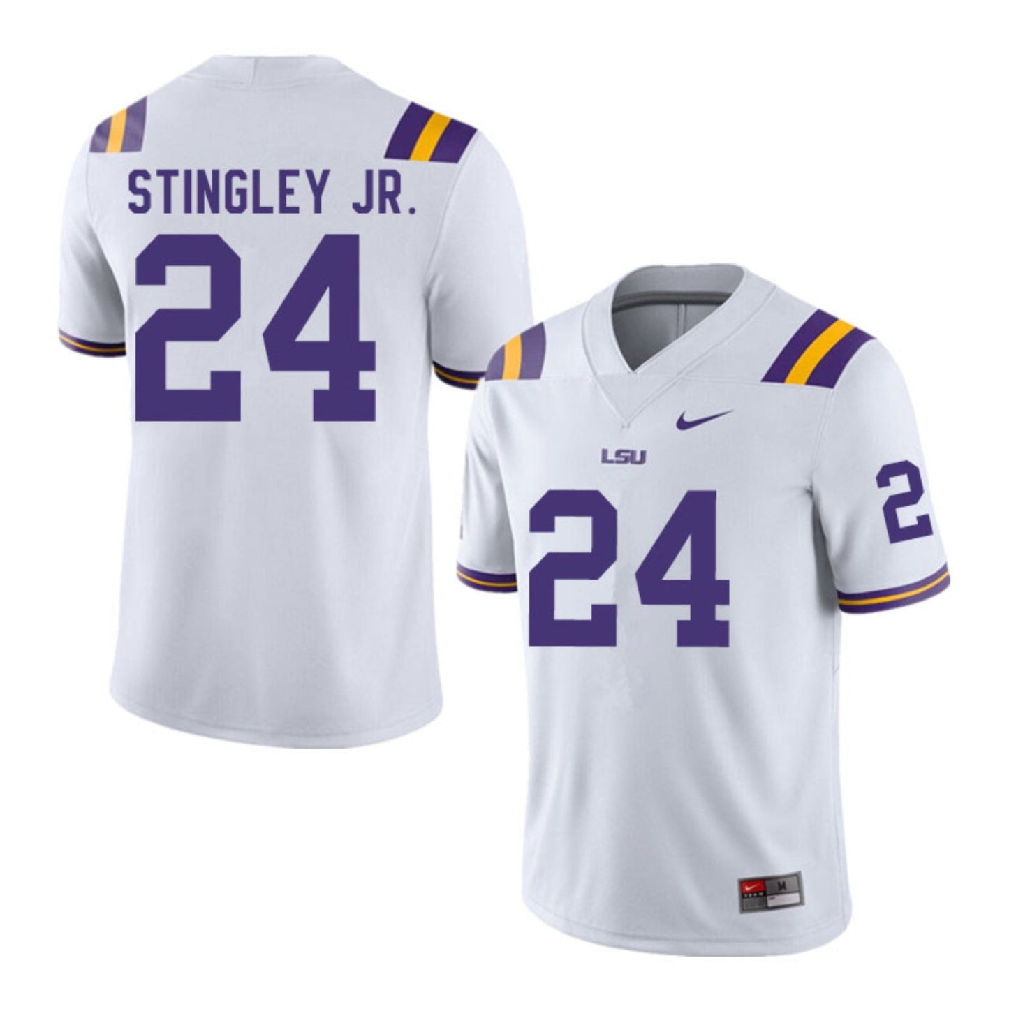 Derek Stingley Jr. LSU Tigers 24 Jersey