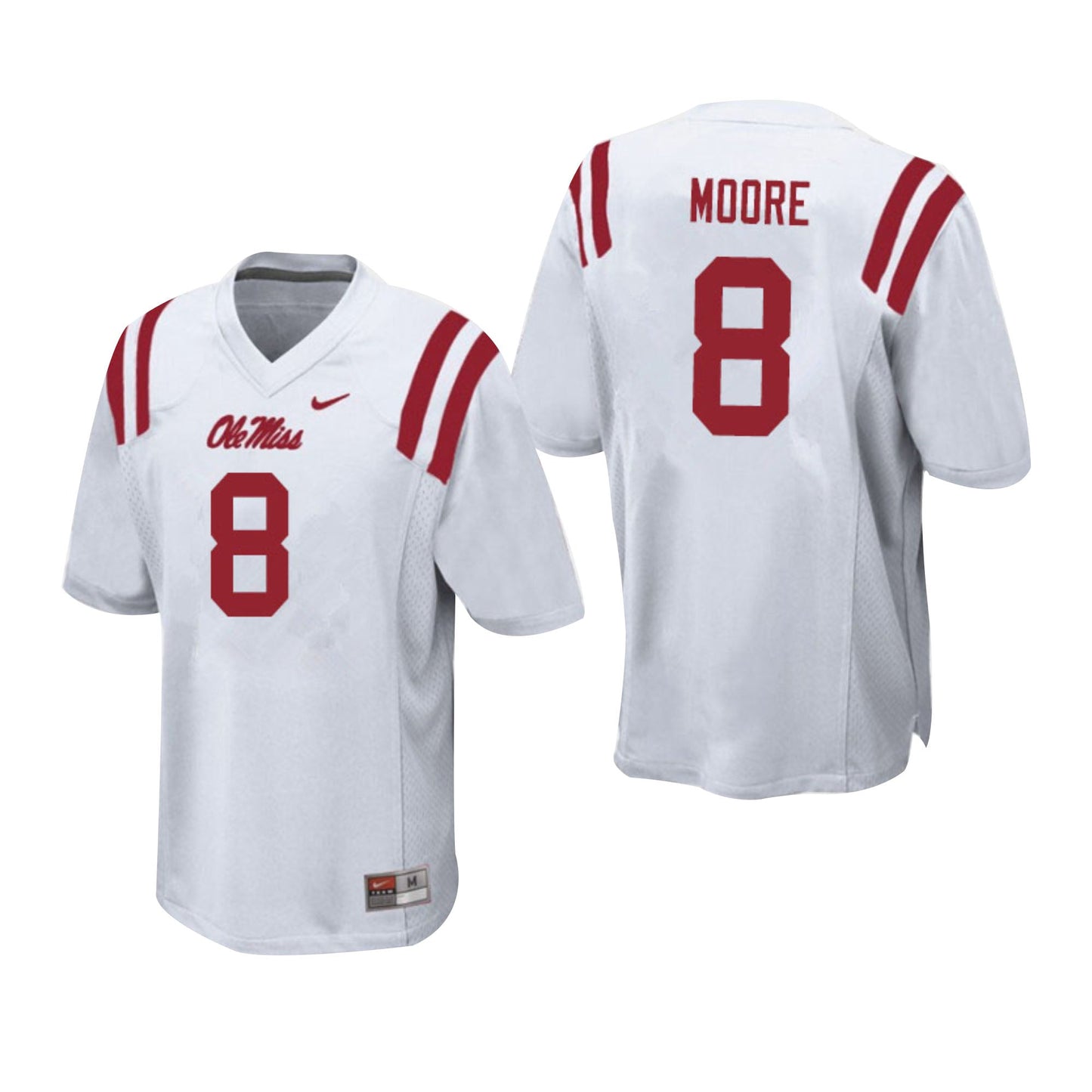 Elijah Moore Ole Miss Rebels 8 Jersey