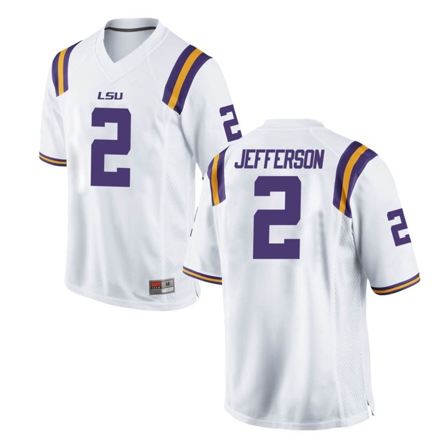 Justin Jefferson LSU Tigers 2 Jersey
