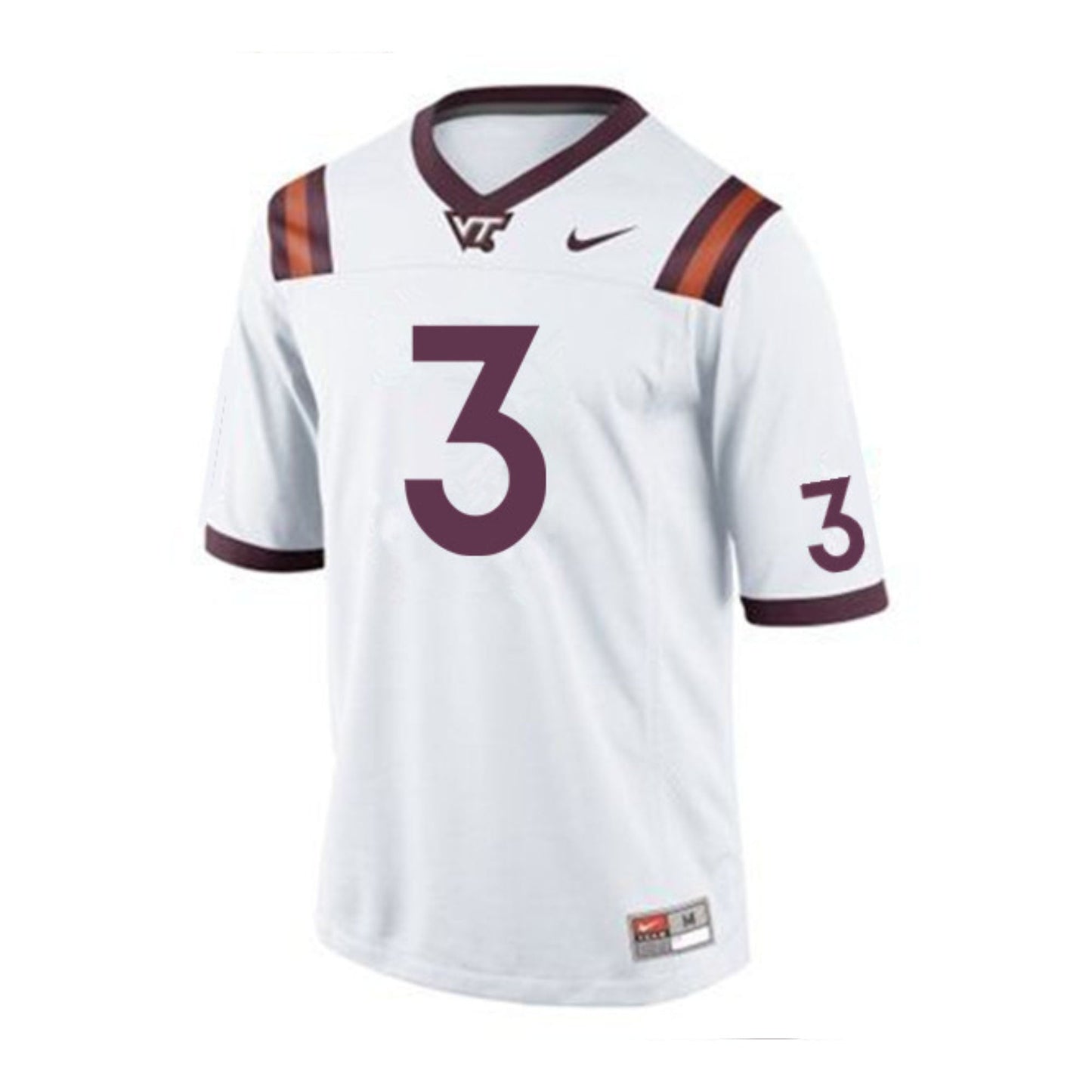 Logan Thomas Virginia Tech Hokies 3 Jersey