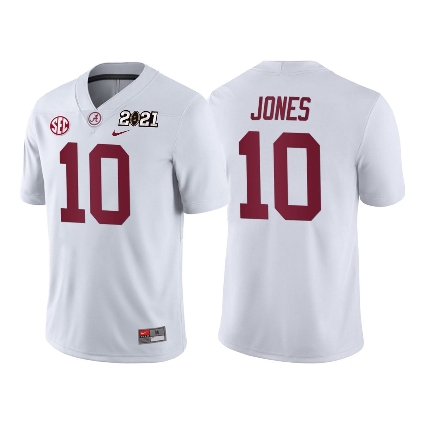 Mac Jones Alabama Crimson Tide 10 Jersey