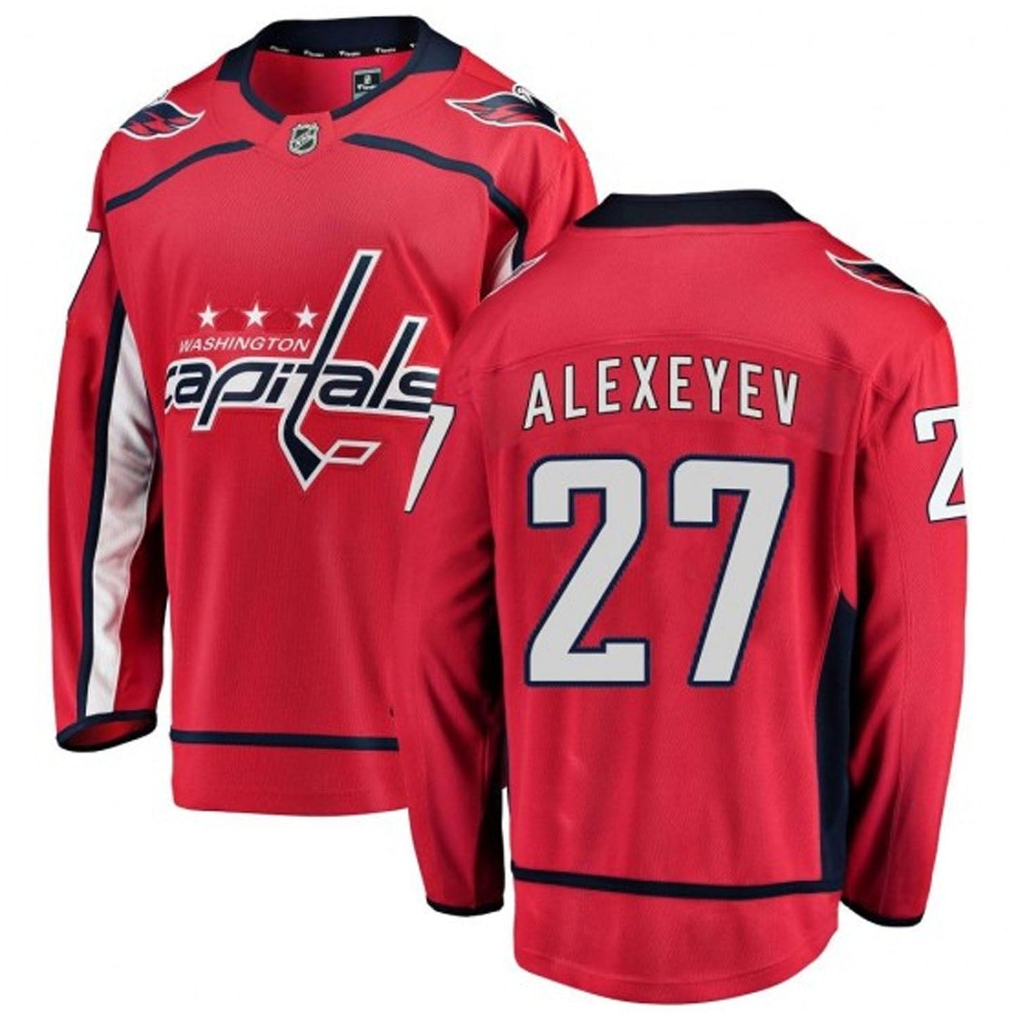 NHL Alexander Alexeyev Washington Capitals 27 Jersey