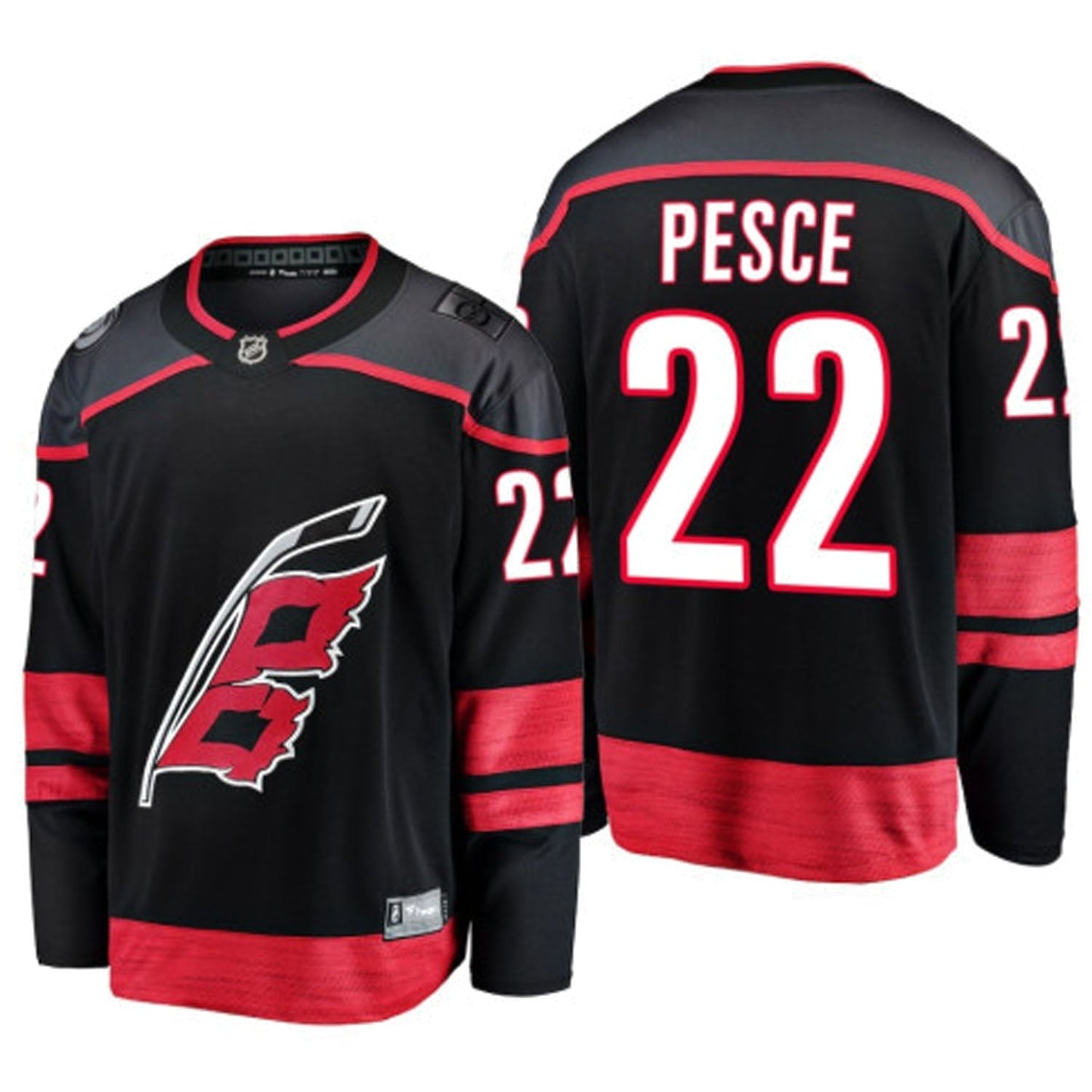 NHL Brett Pesce Carolina Hurricanes 22 Jersey