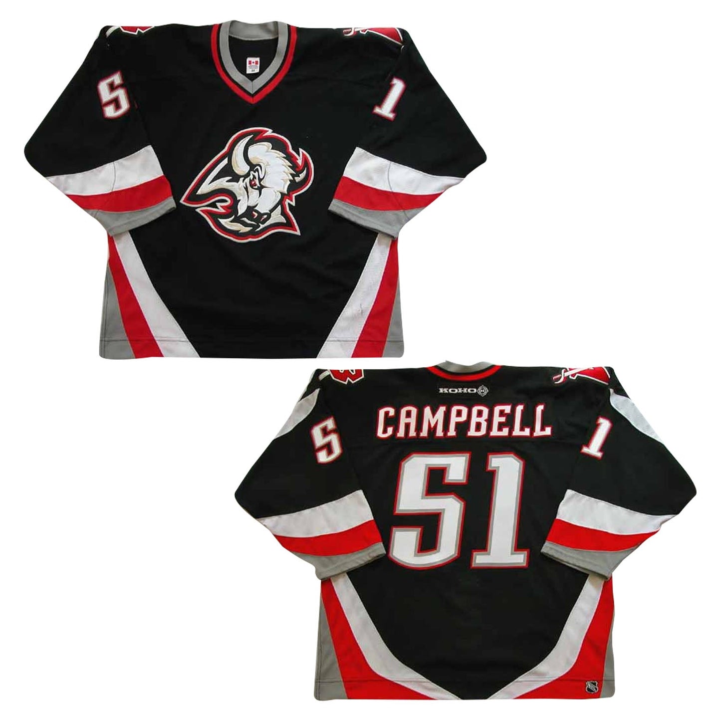 Brian Campbell Buffalo Sabres 51 Jersey