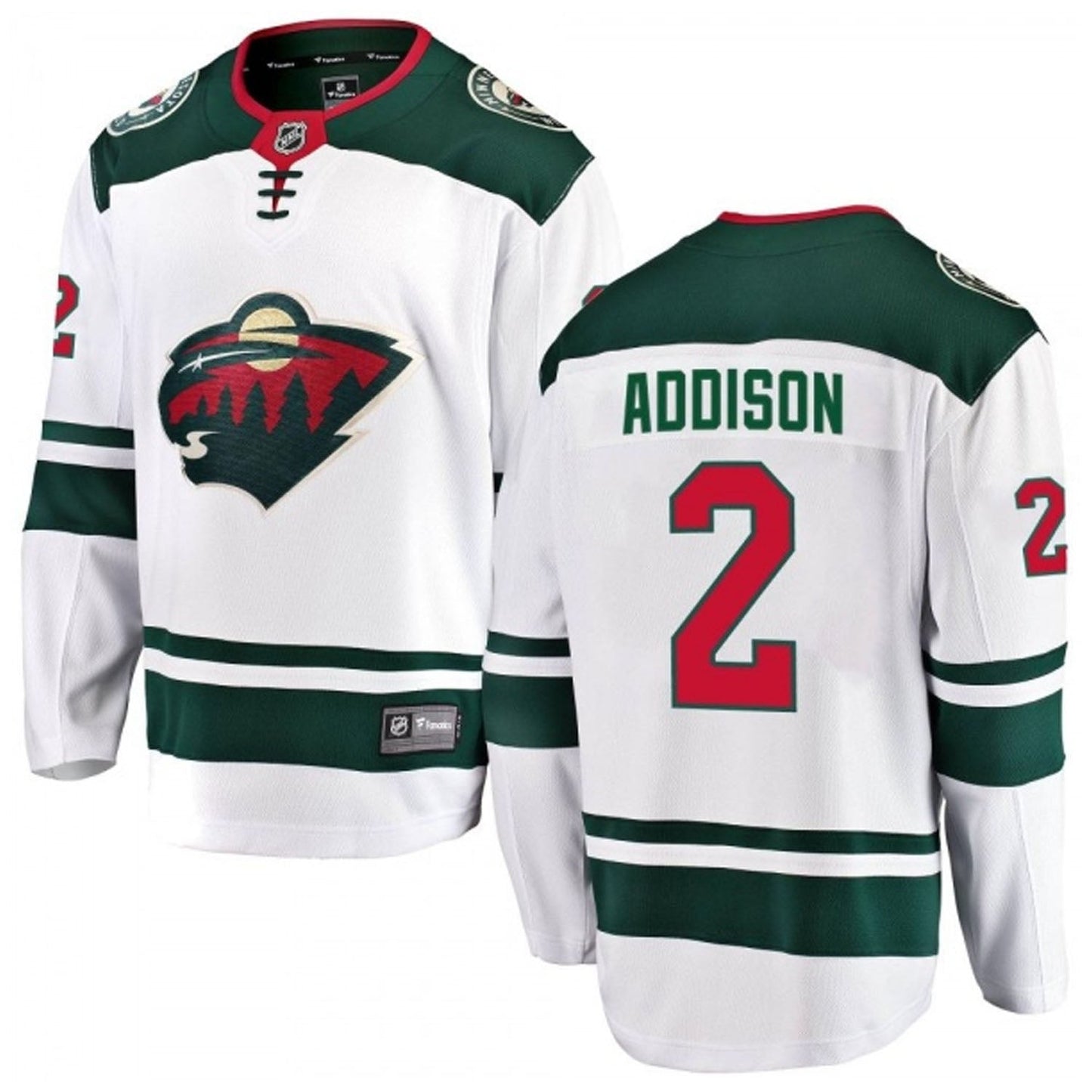 Calen Addison Minnesota Wild 2 Jersey