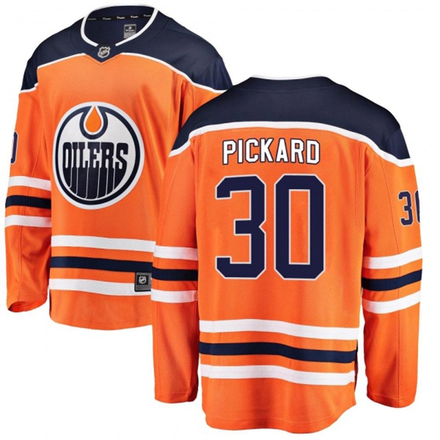 Calvin Pickard Edmonton Oilers 30 Jersey