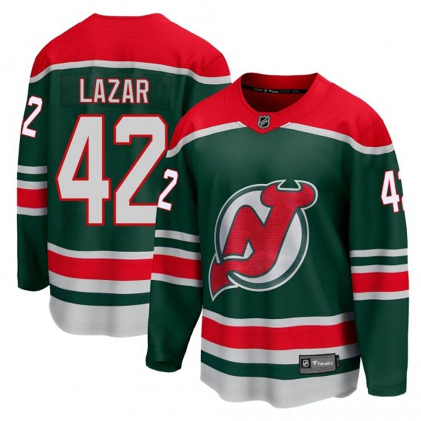 NHL Curtis Lazar New Jersey Devils 42 Jersey