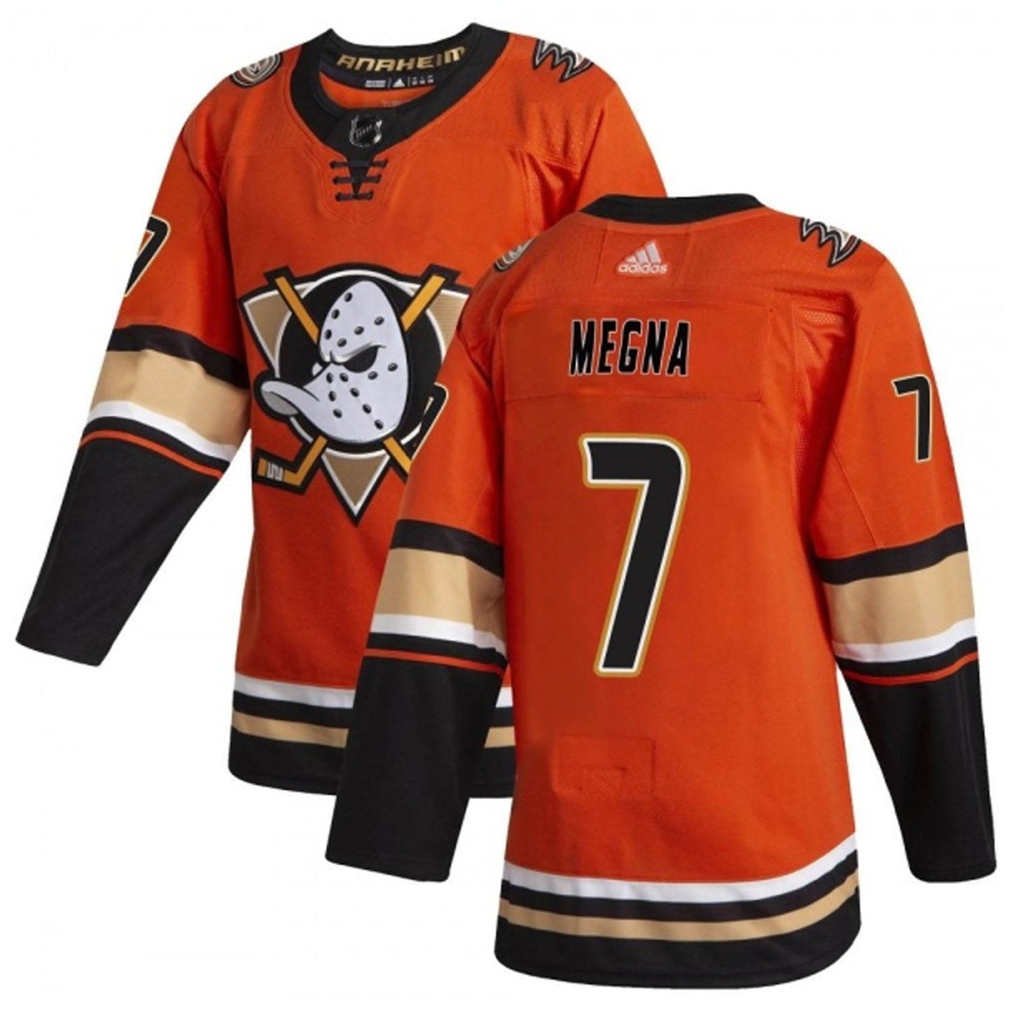 NHL Jayson Megna Anaheim Ducks 7 Jersey