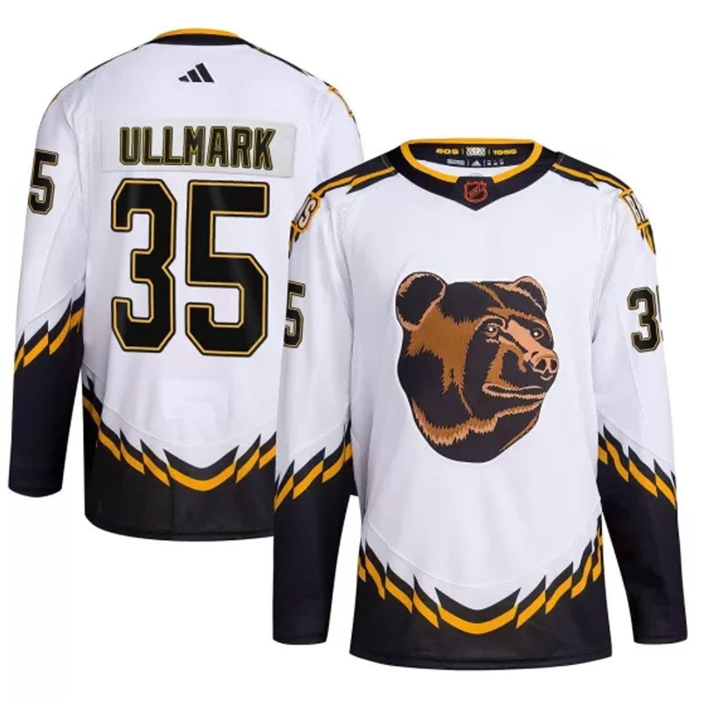 NHL Linus Ullmark Boston Bruins 35 Jersey