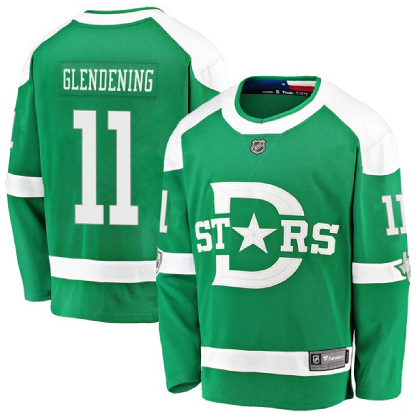 NHL Luke Glendening Dallas Stars 11 Jersey