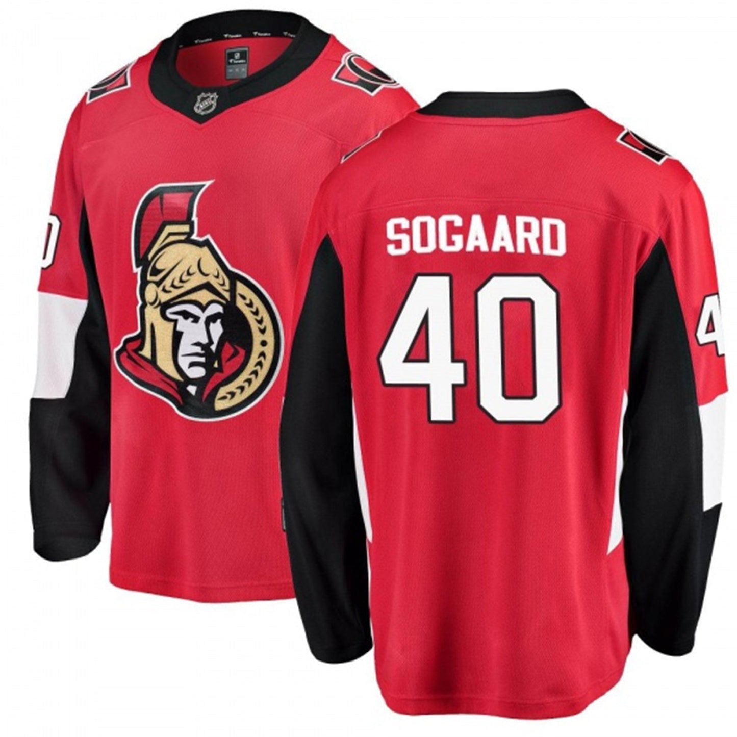 NHL Mads Sogaard Chicago Blackhawks 40 Jersey