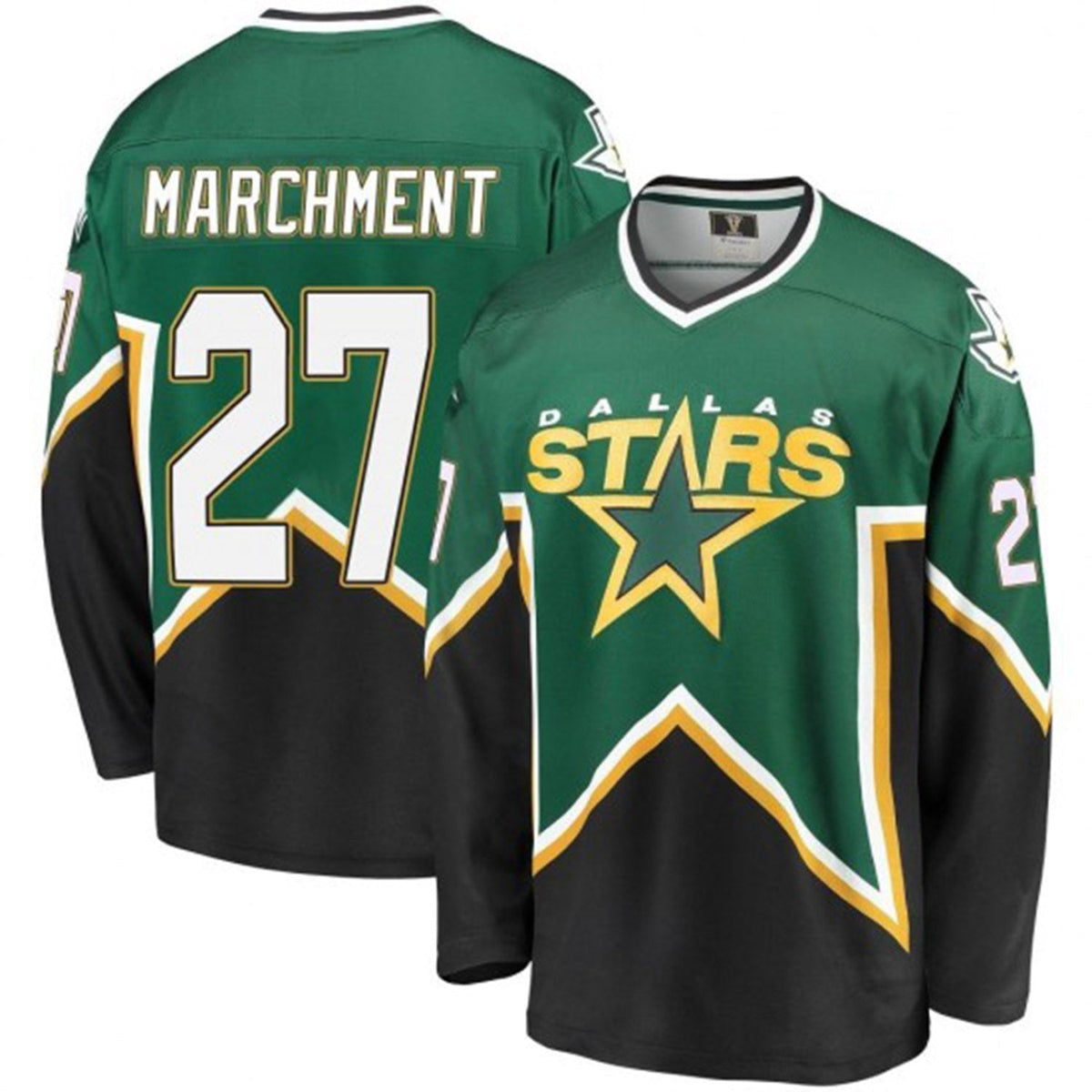 Mason Marchment jersey displayed on hanger