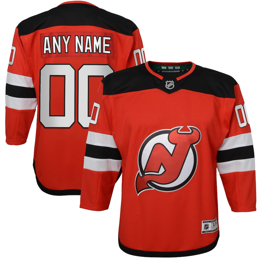 NHL New Jersey Devils Custom Jersey