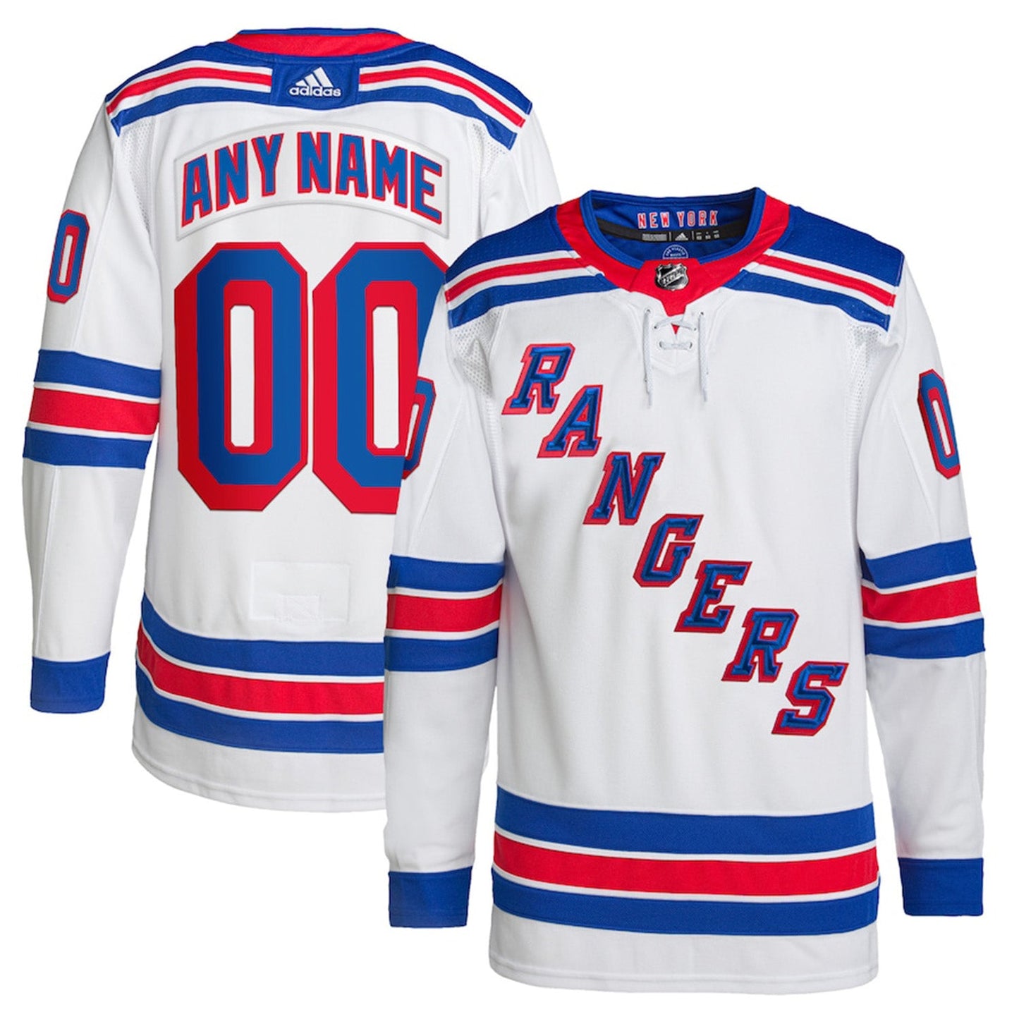 NHL New York Rangers Custom Jersey