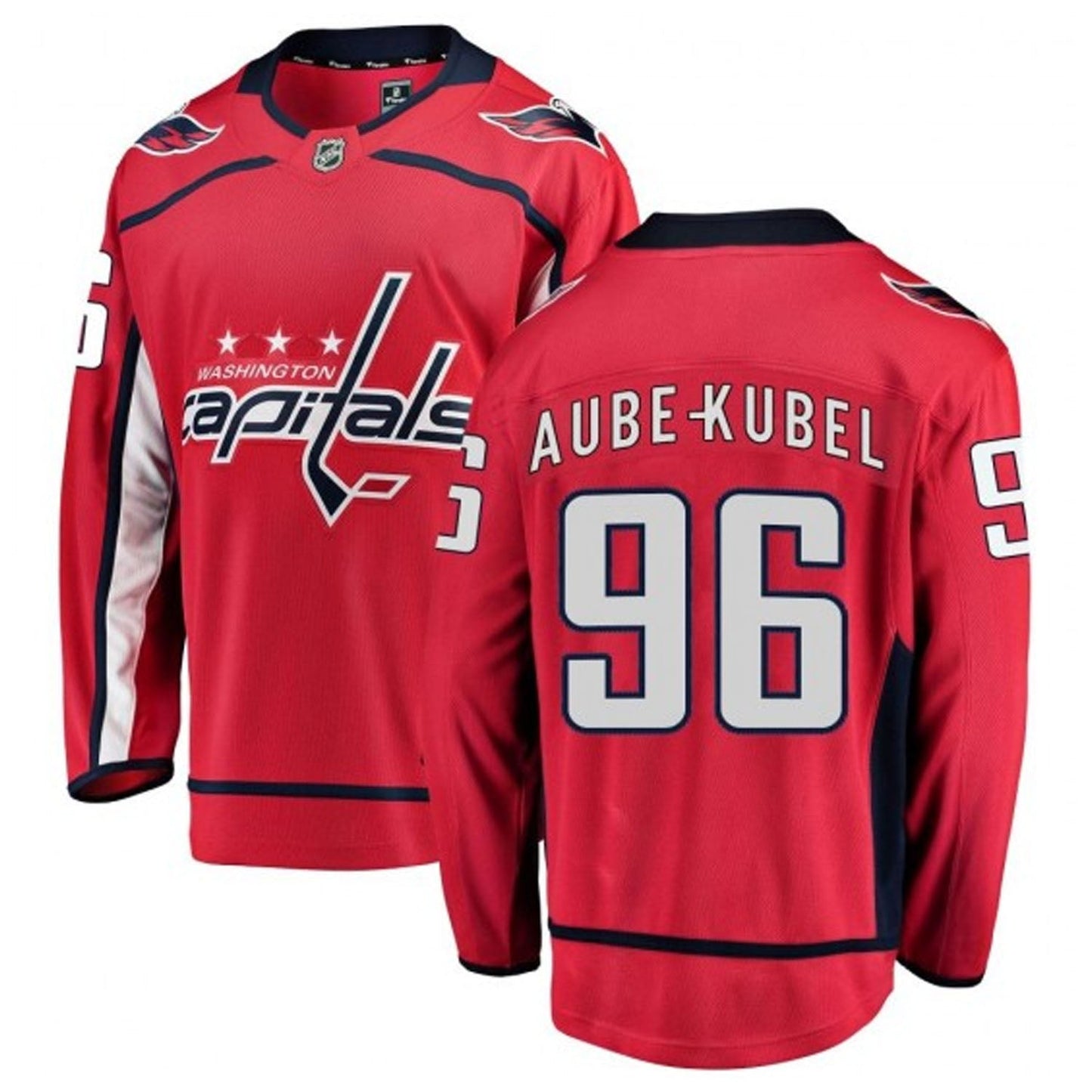 NHL Nicolas Aube-Kubel Washington Capitals 96 Jersey