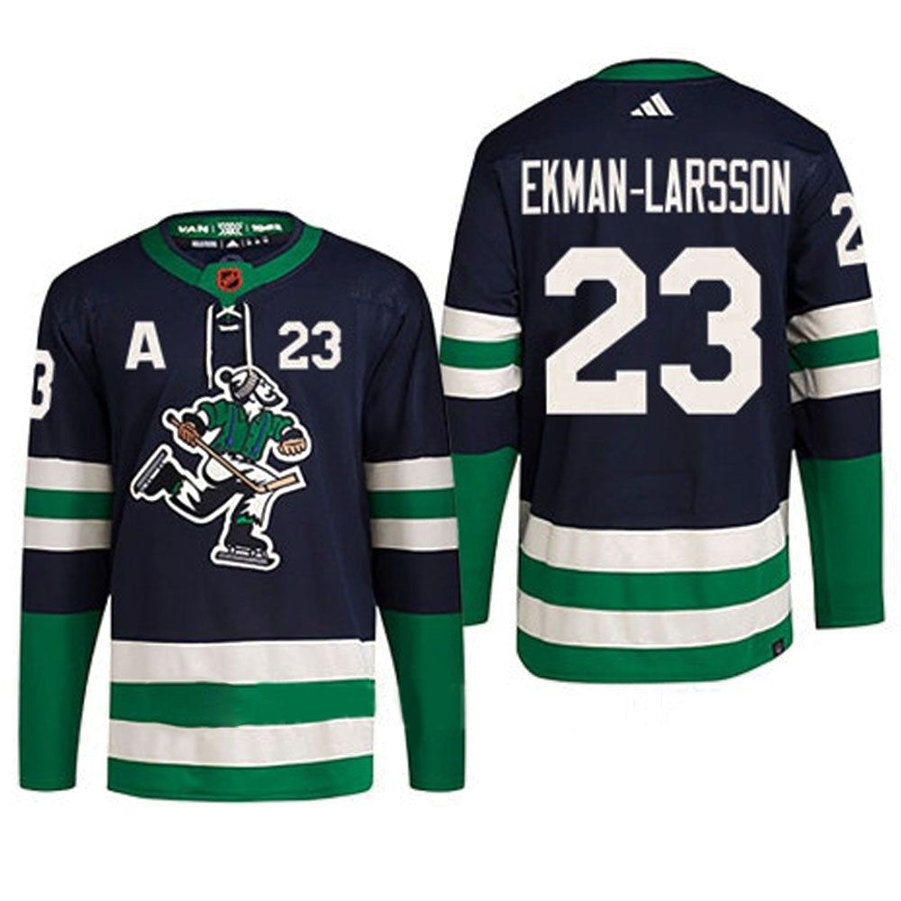 NHL Oliver Ekman-Larsson Vancouver Canucks 23 Jersey