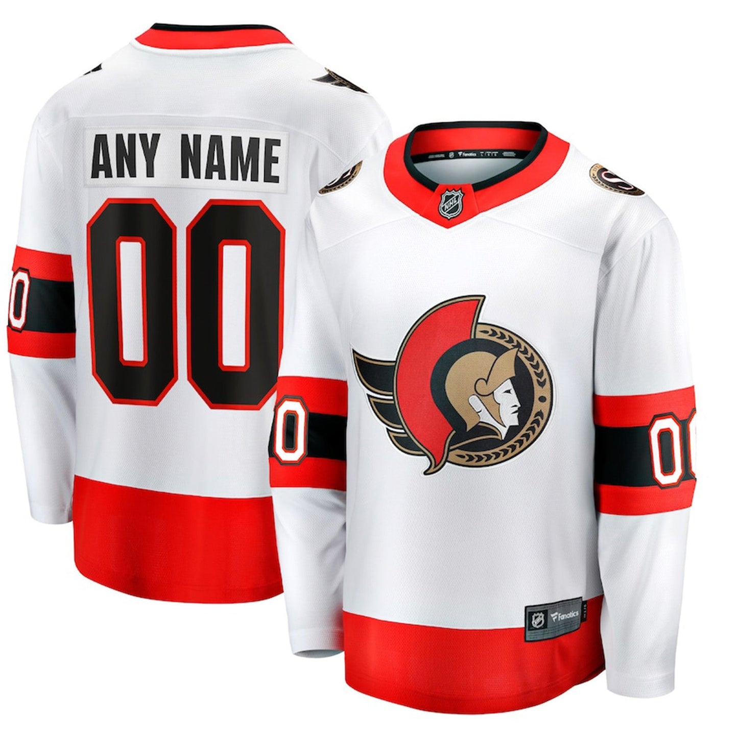 NHL Ottawa Senators Custom Jersey
