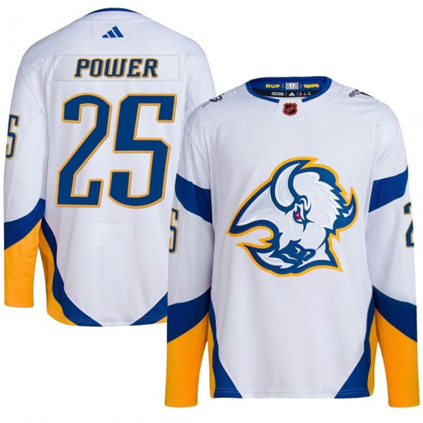 NHL Owen Power Buffalo Sabres 25 Jersey