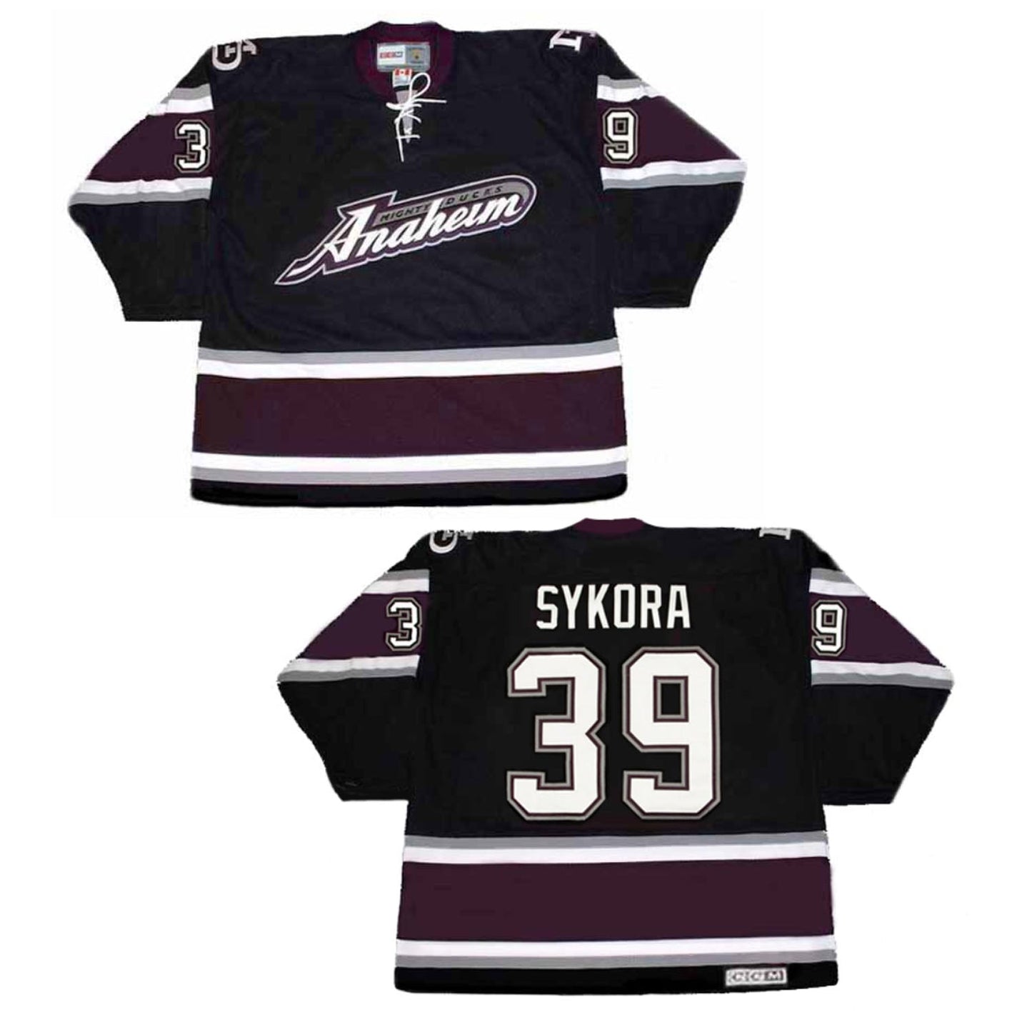 NHL Petr Sýkora Anaheim Mighty Ducks 39 Jersey