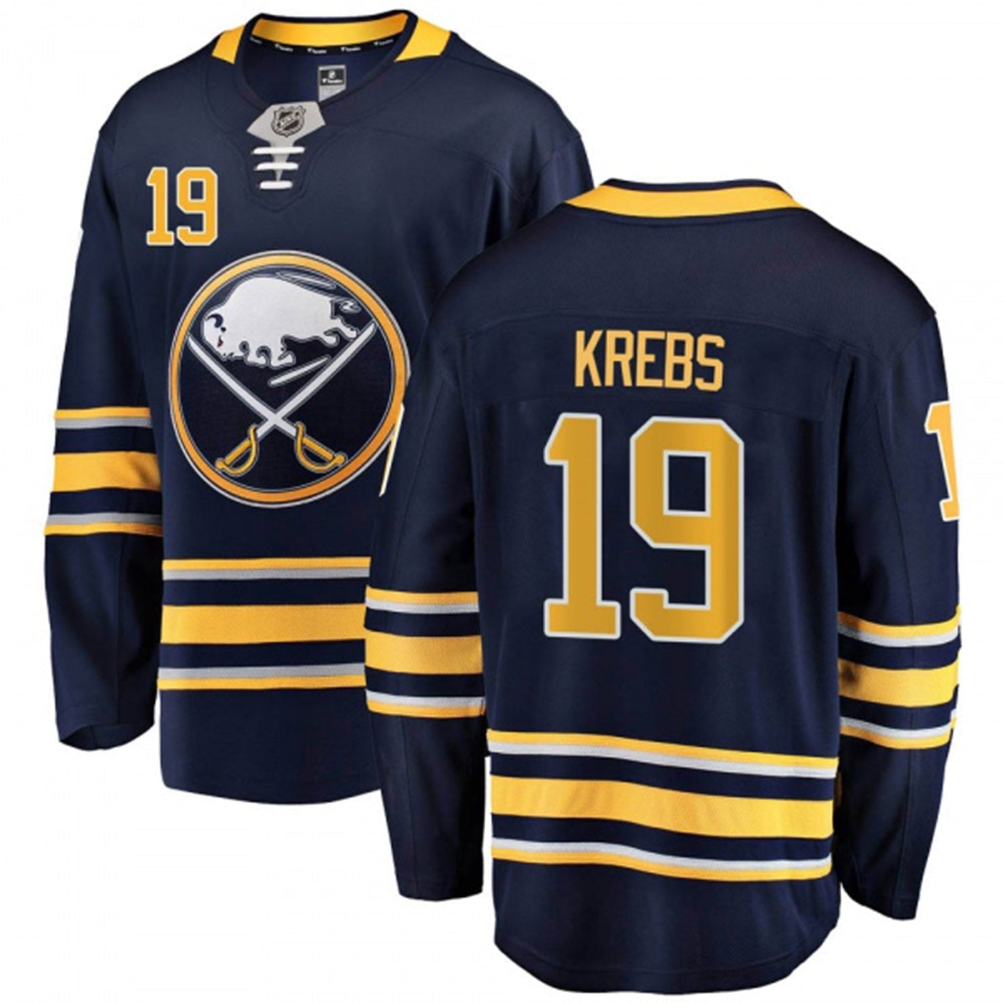 NHL Peyton Krebs Buffalo Sabres 19 Jersey