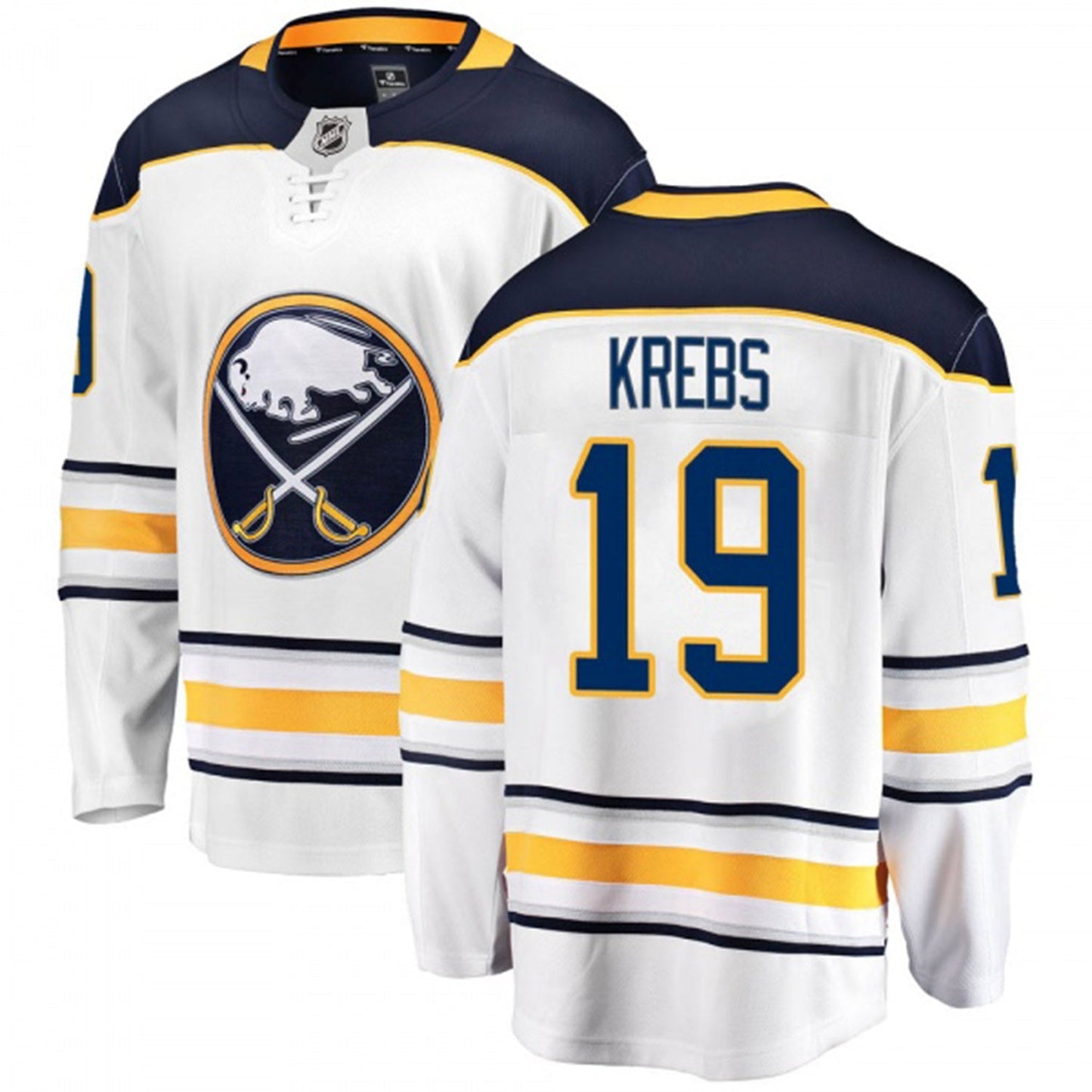 NHL Peyton Krebs Buffalo Sabres 19 Jersey