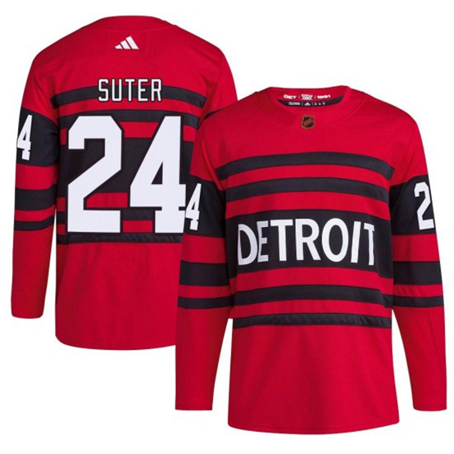 NHL Pius Suter Detroit Red Wings 24 Jersey
