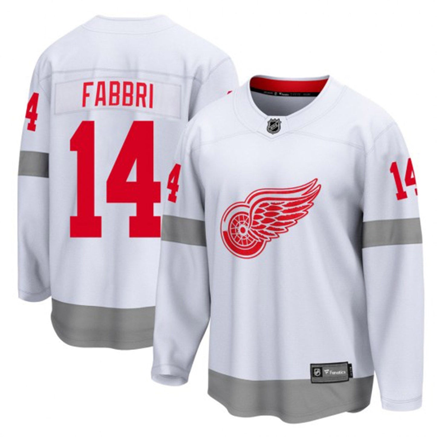 NHL Robby Fabbri Detroit Red Wings 14 Jersey
