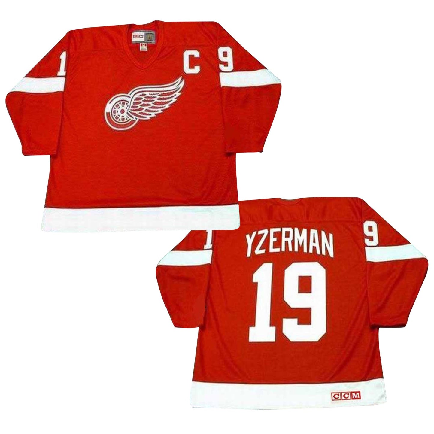 NHL Steve Yzerman Detroit Red Wings 10 Jersey