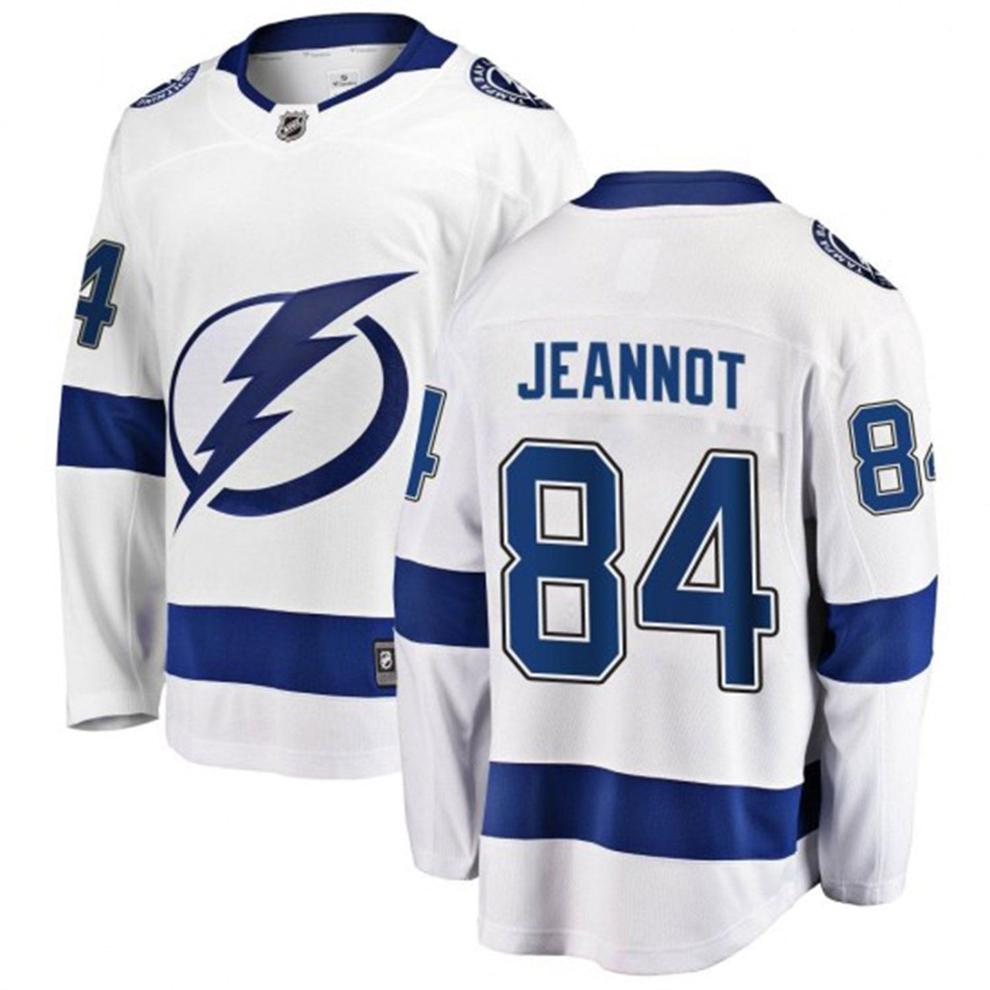 NHL Tanner Jeannot Tampa Bay Lightning 84 Jersey