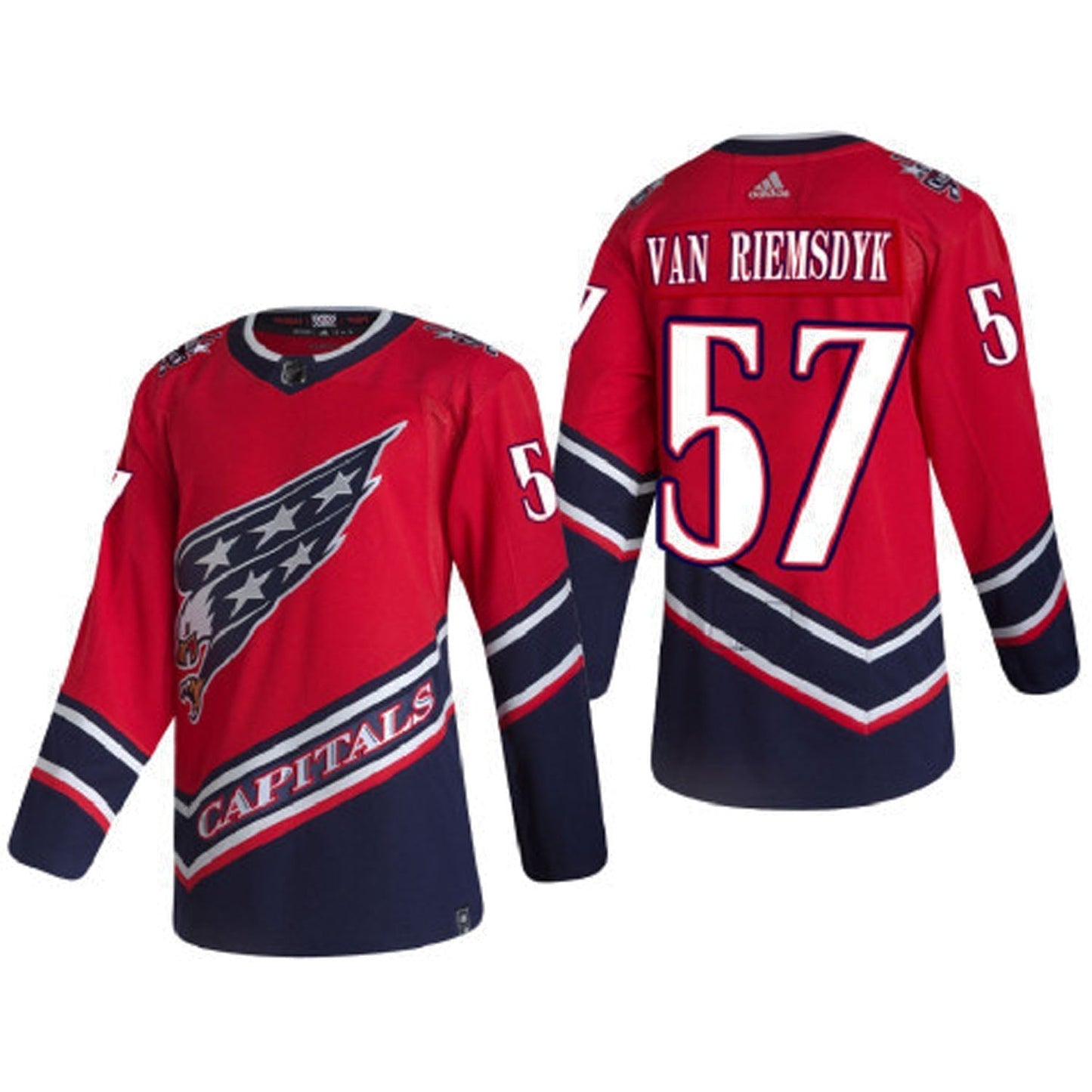 NHL Trevor van Riemsdyk Washington Capitals 57 Jersey