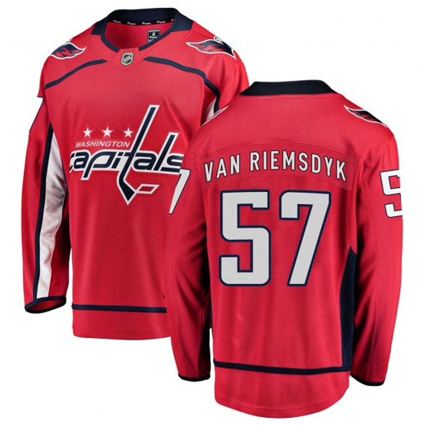 NHL Trevor van Riemsdyk Washington Capitals 57 Jersey