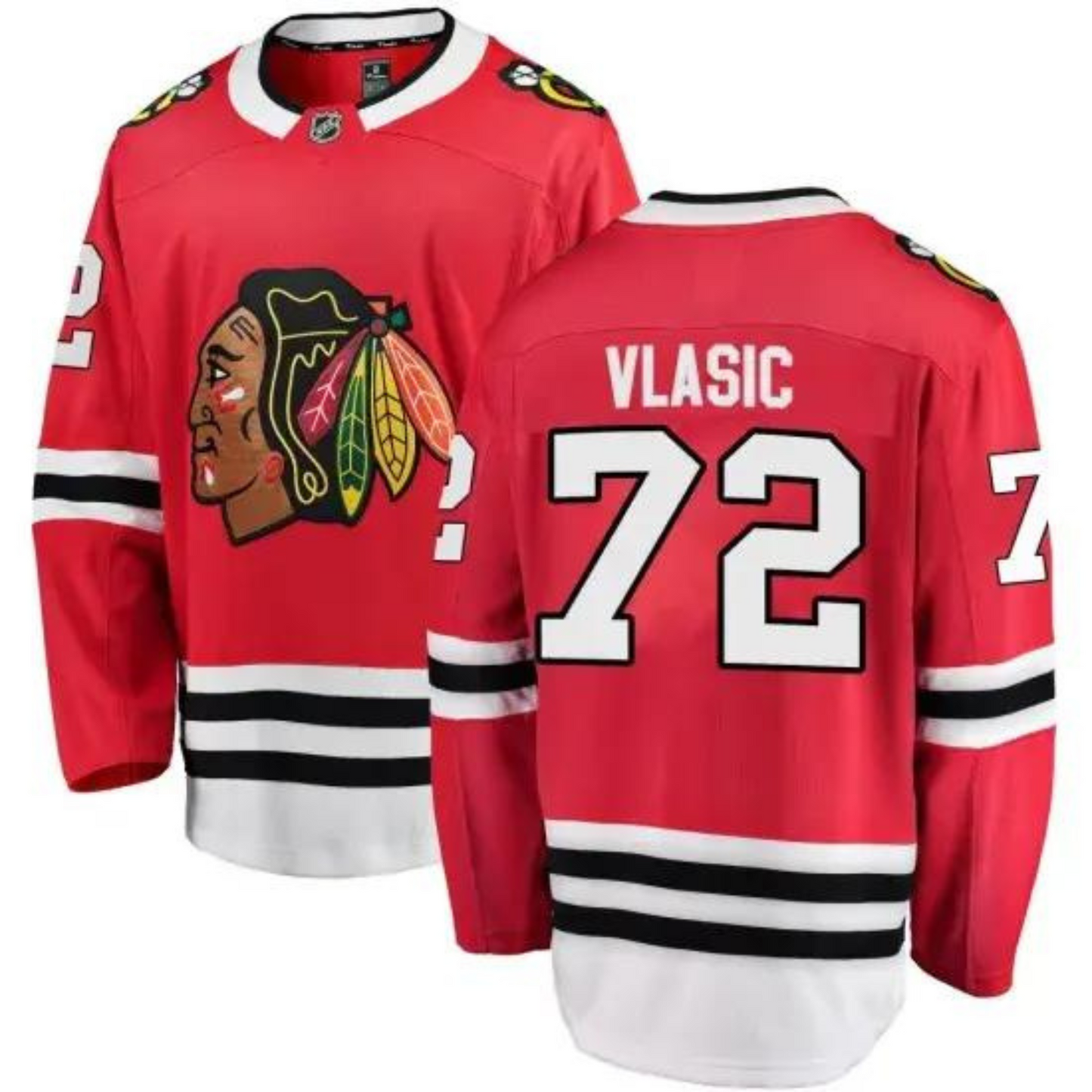 NHL Alex Vlasic Chicago Blackhawks 72 Jersey