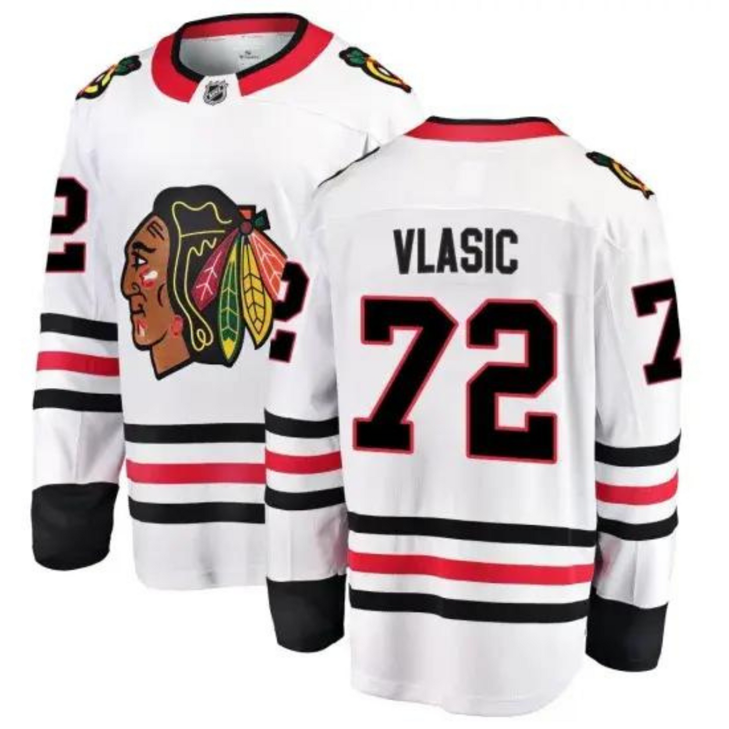 NHL Alex Vlasic Chicago Blackhawks 72 Jersey