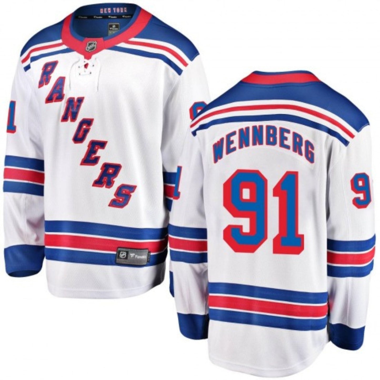 NHL Alex Wennberg New York Rangers 91 Jersey