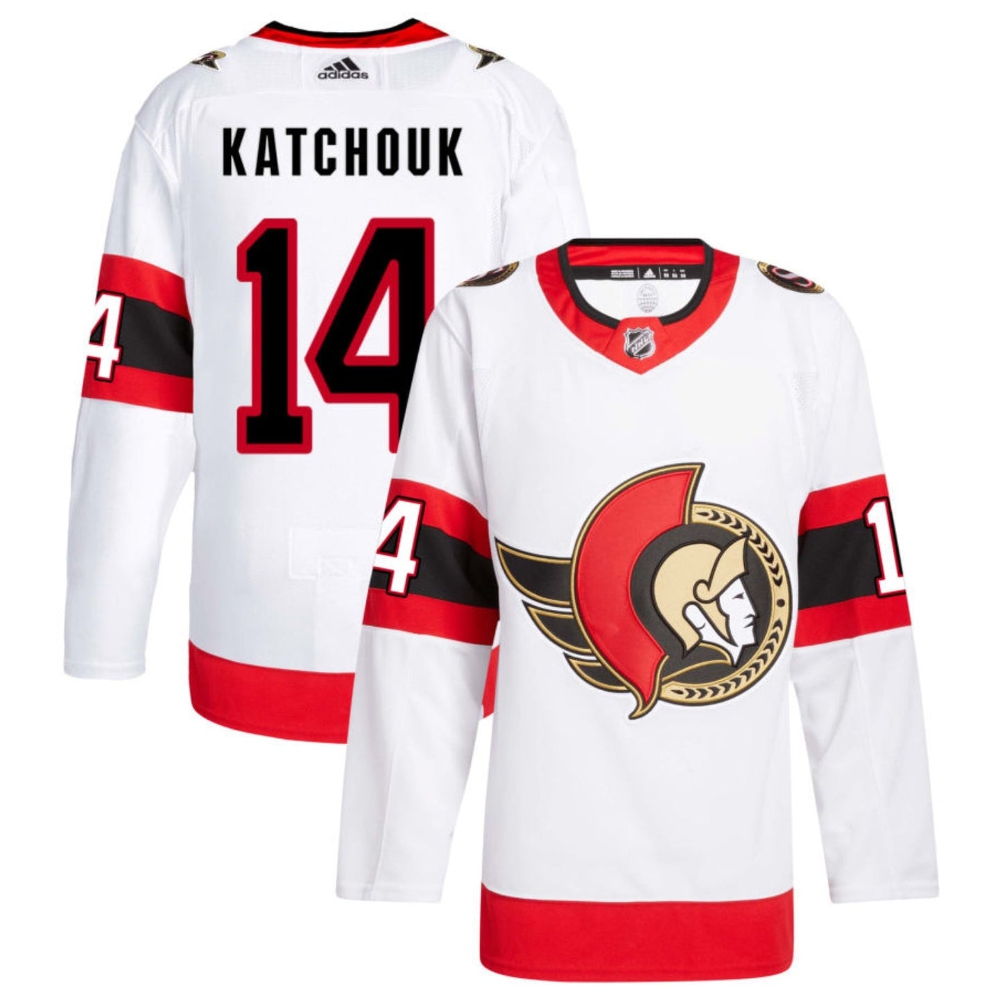 NHL Boris Katchouk Ottawa Senators 14 Jersey