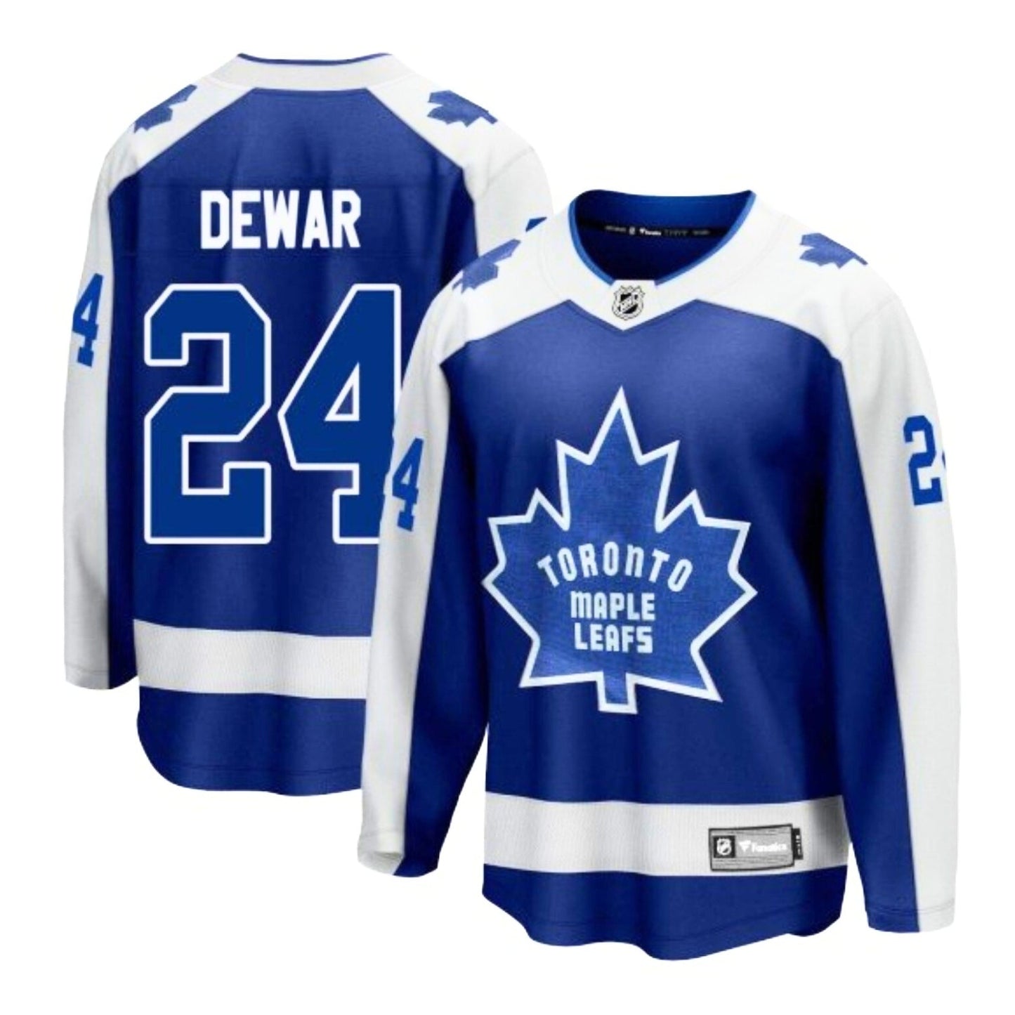 NHL Connor Dewar Toronto Maple Leafs 24 Jersey