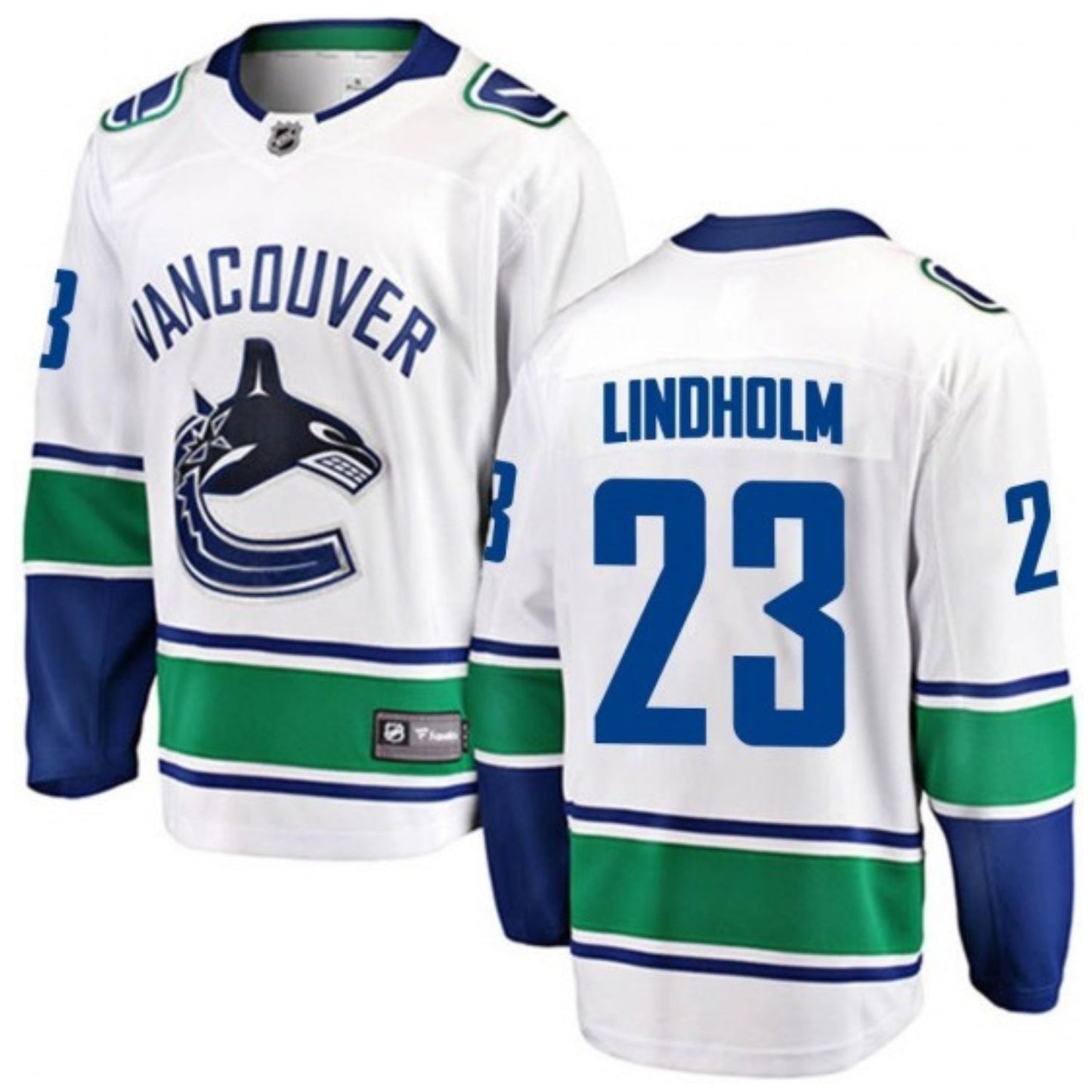 NHL Elias Lindholm Vancouver Canucks 23 Jersey