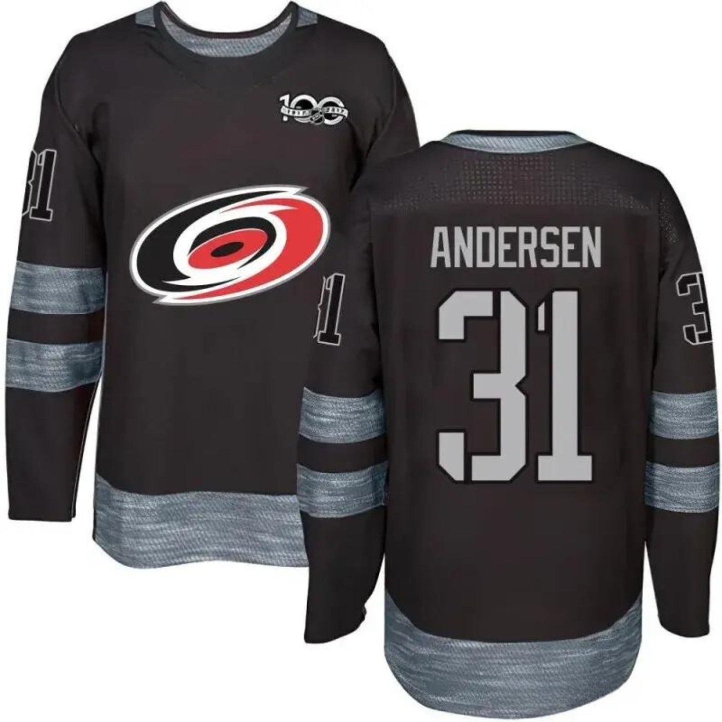 NHL Frederik Andersen Carolina Hurricanes 31 Jersey