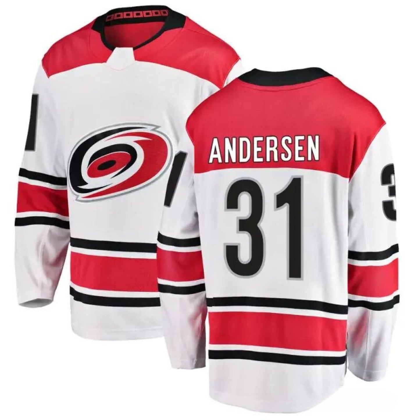 NHL Frederik Andersen Carolina Hurricanes 31 Jersey