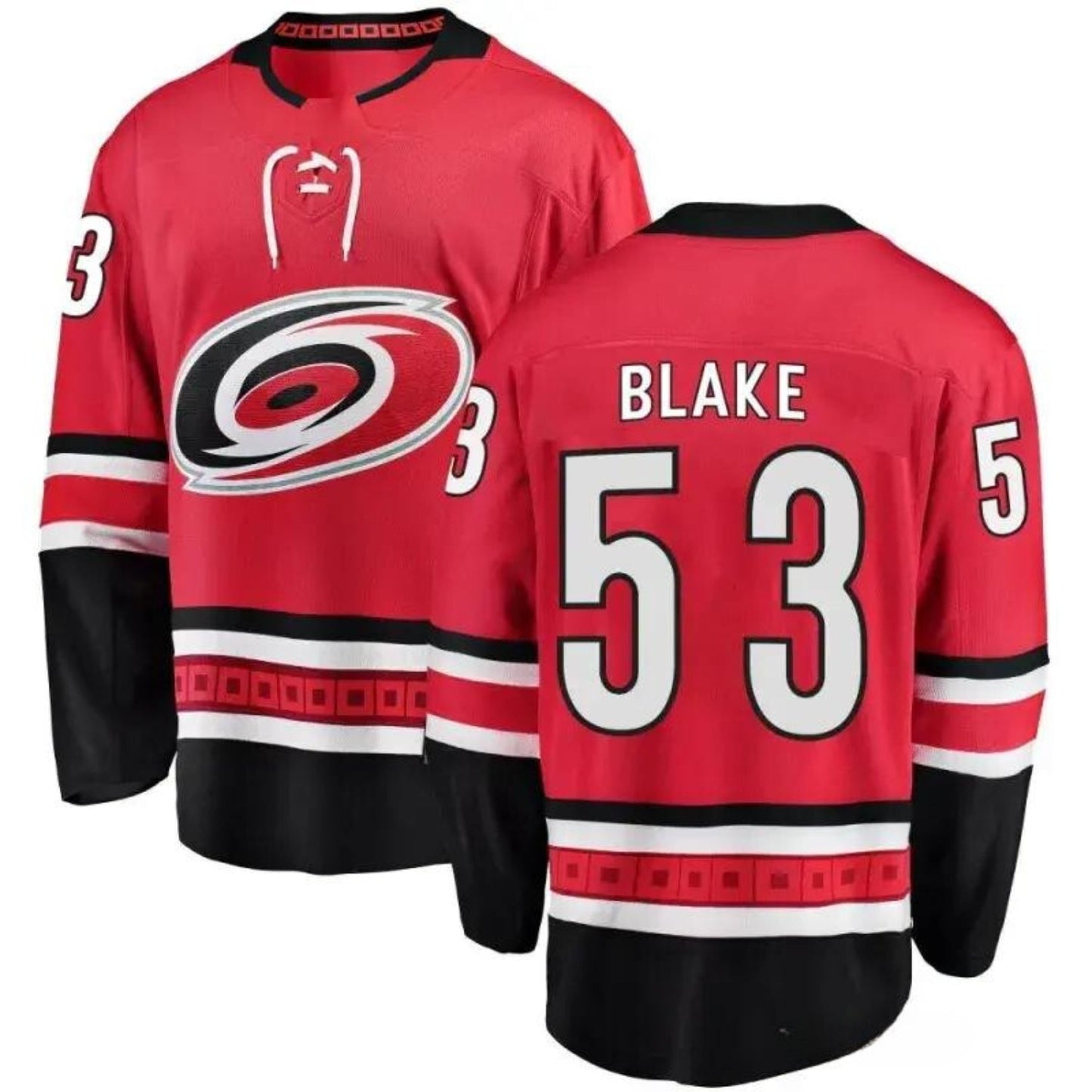 NHL Jackson Blake Carolina Hurricanes 53 Jersey