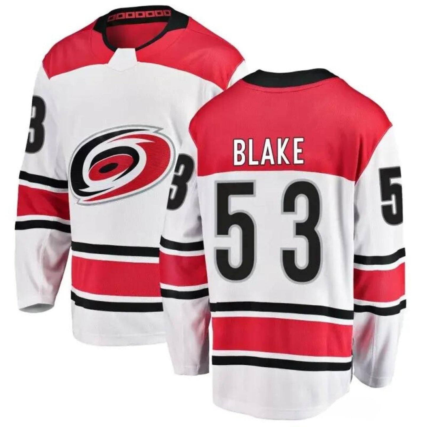 NHL Jackson Blake Carolina Hurricanes 53 Jersey