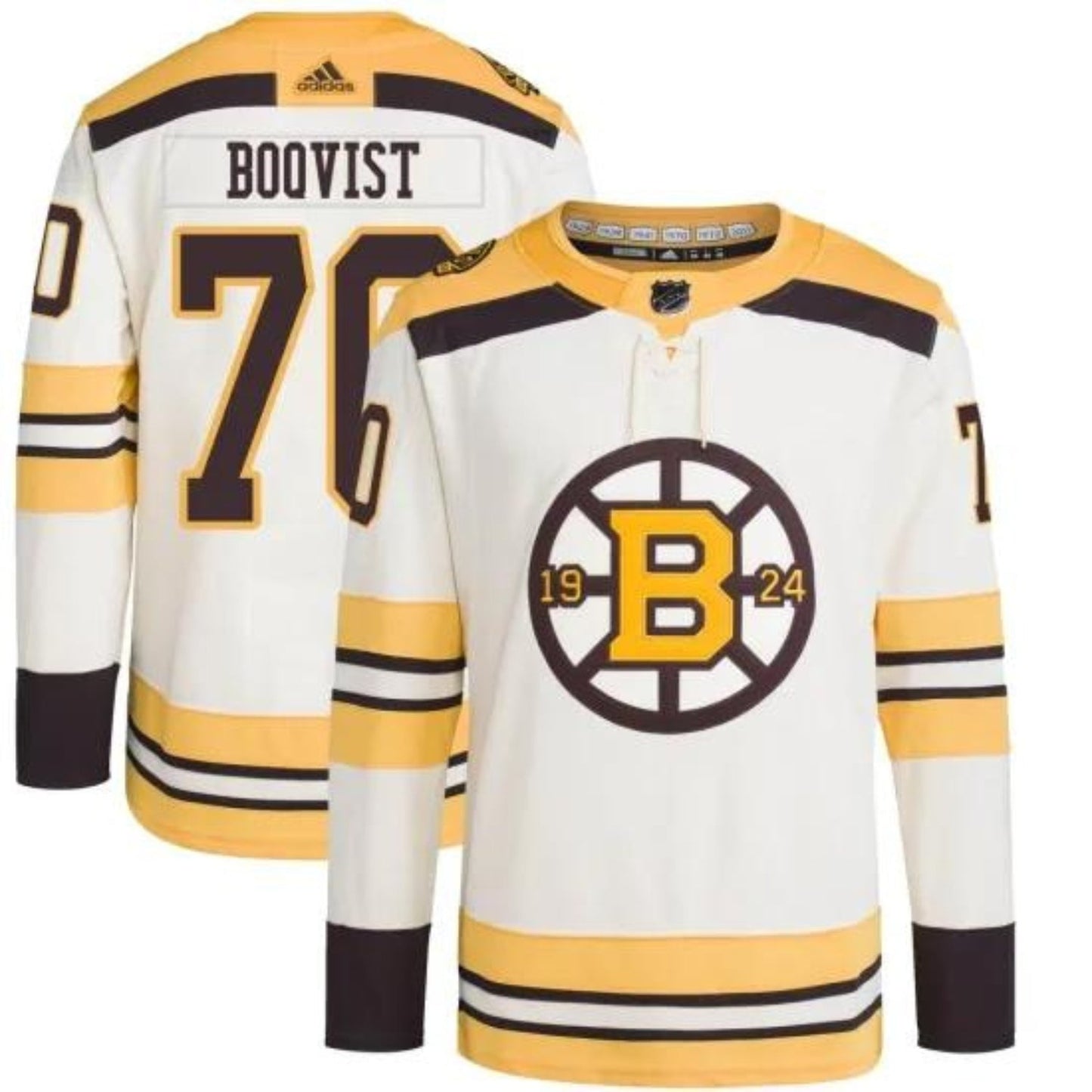 NHL Jesper Boqvist Boston Bruins 70 Jersey