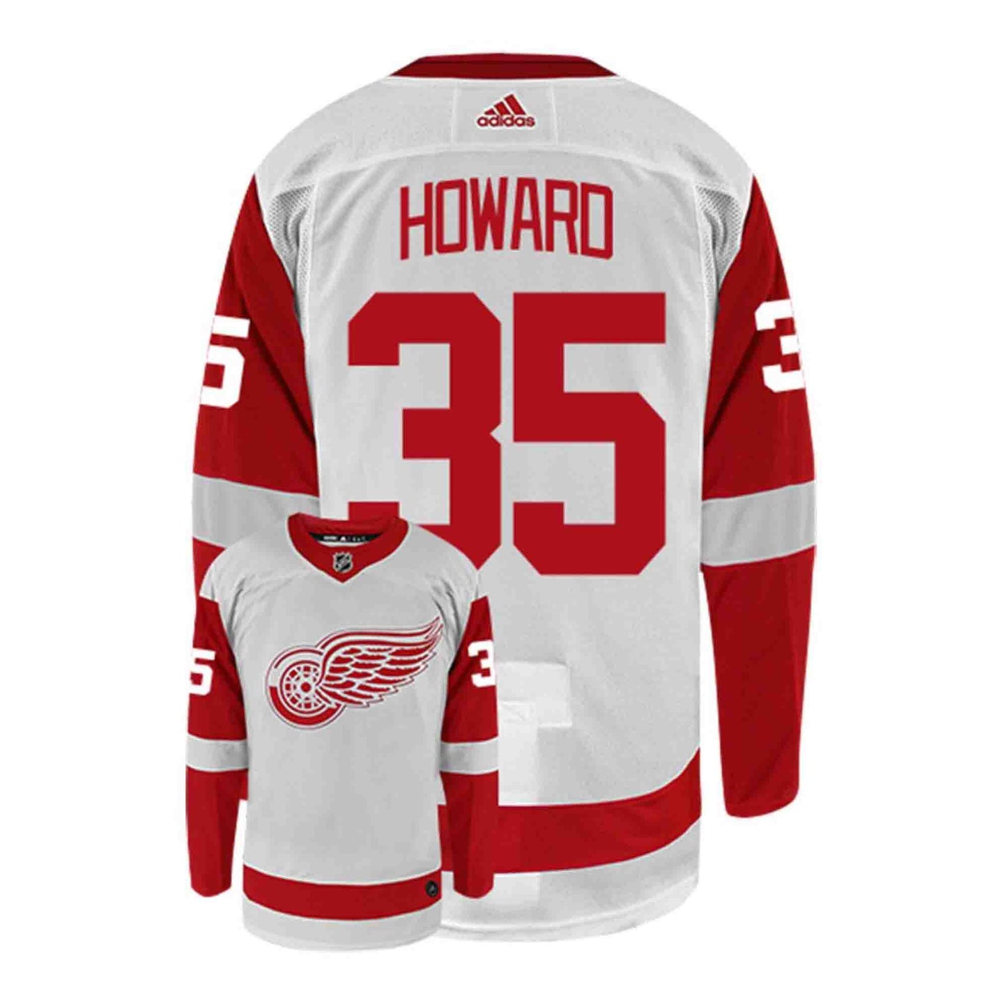 NHL Jimmy Howard Detroit Red Wings 35 Jersey