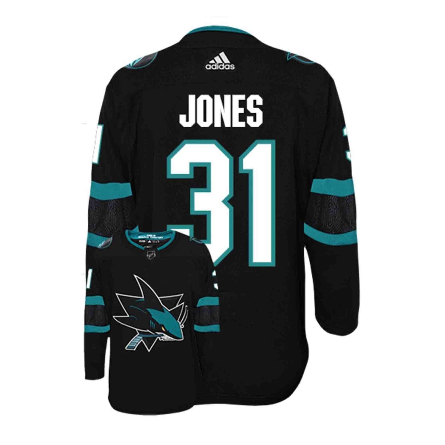 NHL Martin Jones San Jose Sharks 31 Jersey