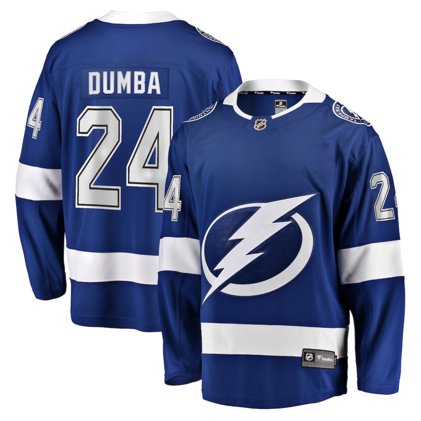 NHL Matt Dumba Tampa Bay Lightning 24 Jersey