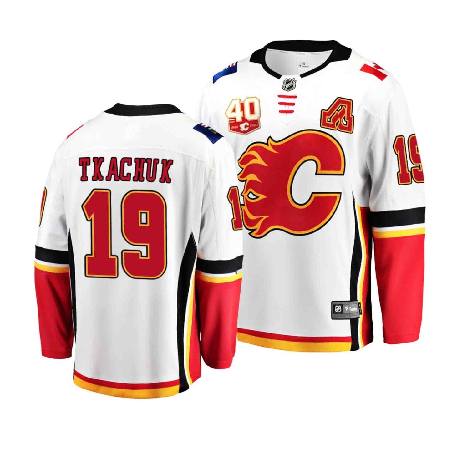 NHL Matthew Tkachuk Calgary Flames 19 Jersey