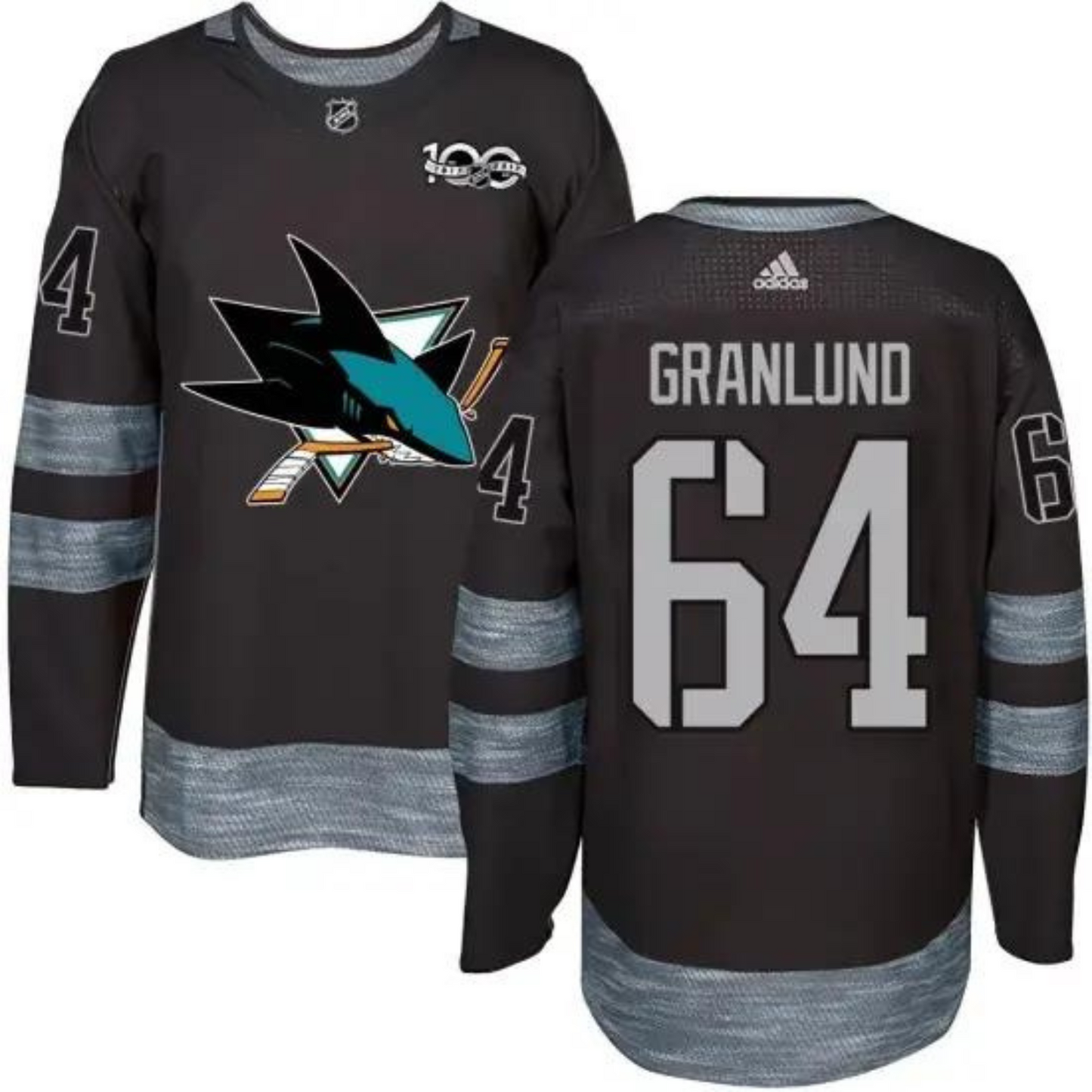 NHL Mikael Granlund San Jose Sharks 64 Jersey